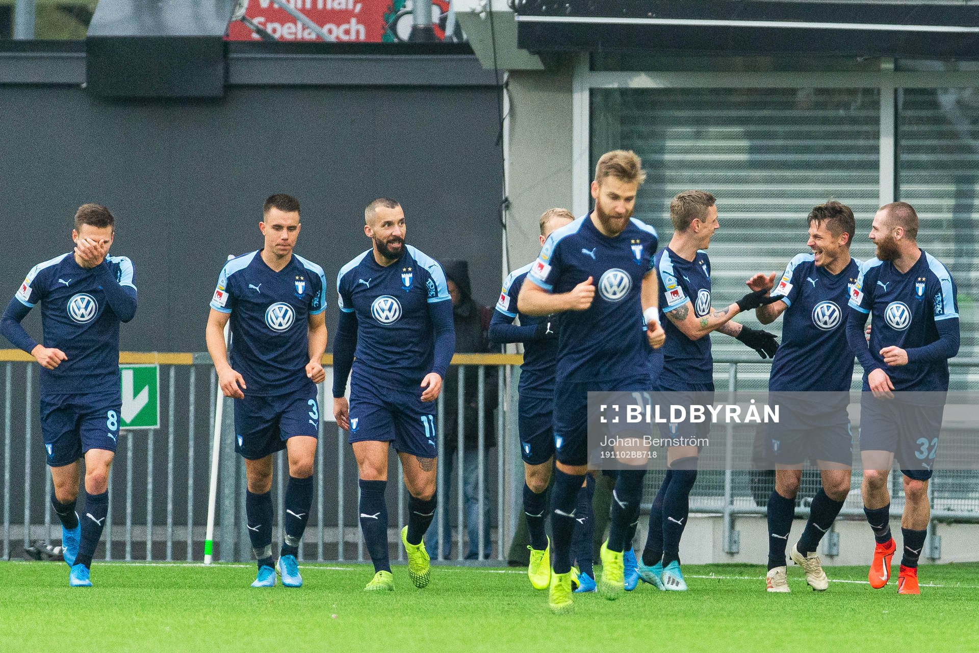 Malmö FFs Markus Rosenberg jublar