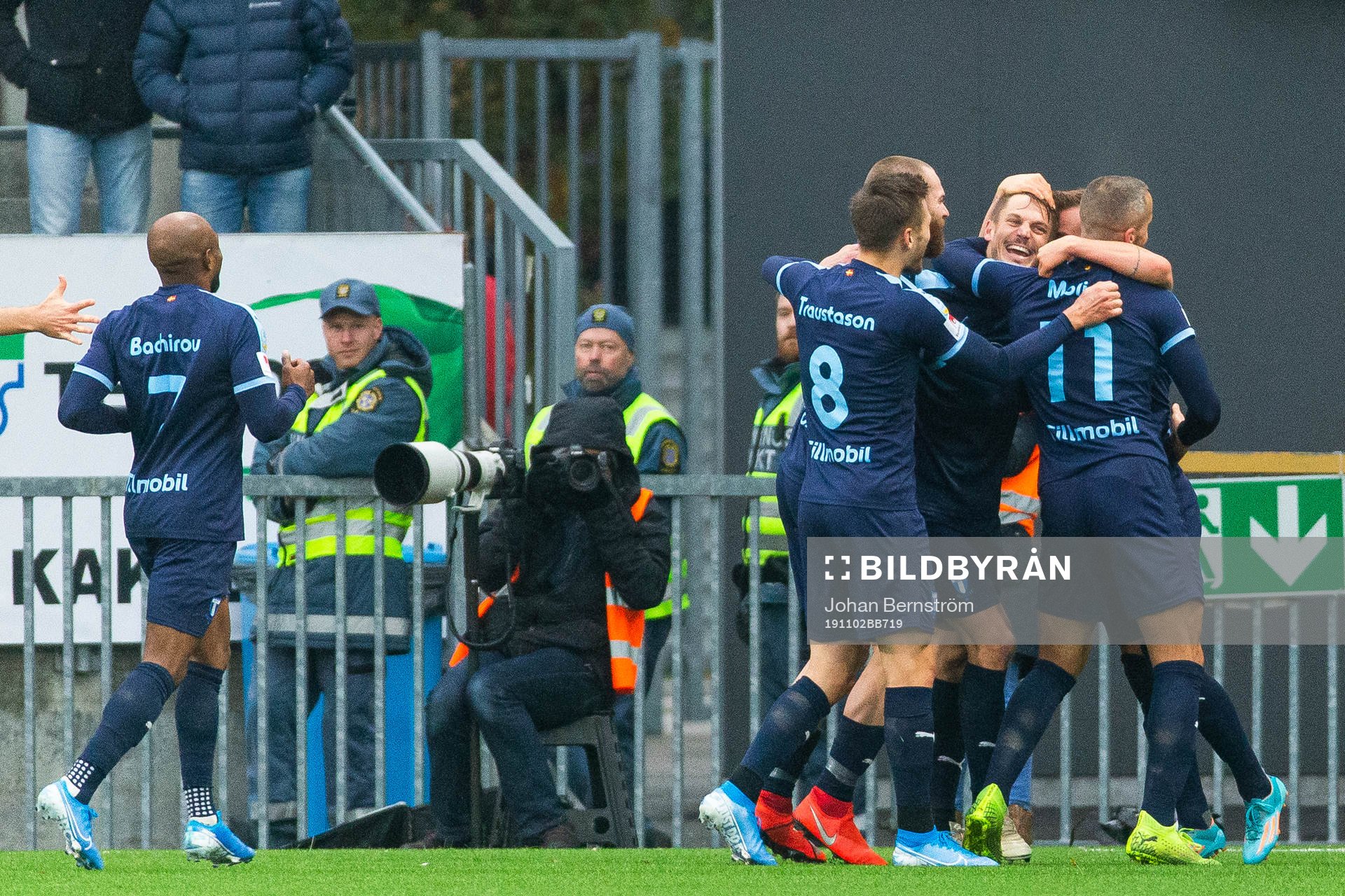 Malmö FFs Markus Rosenberg jublar