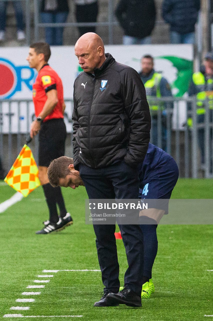 Malmö FFs tränare Uwe Rösler deppar