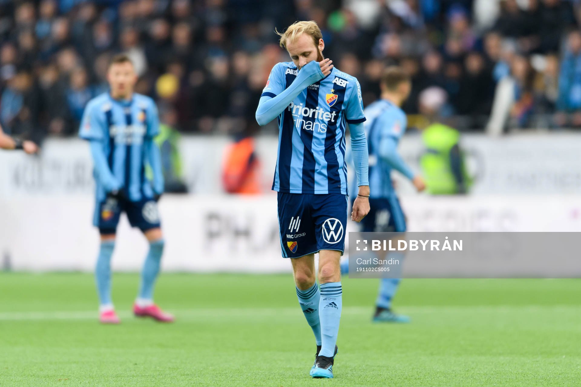 Djurgårdens Curtis Edwards deppar