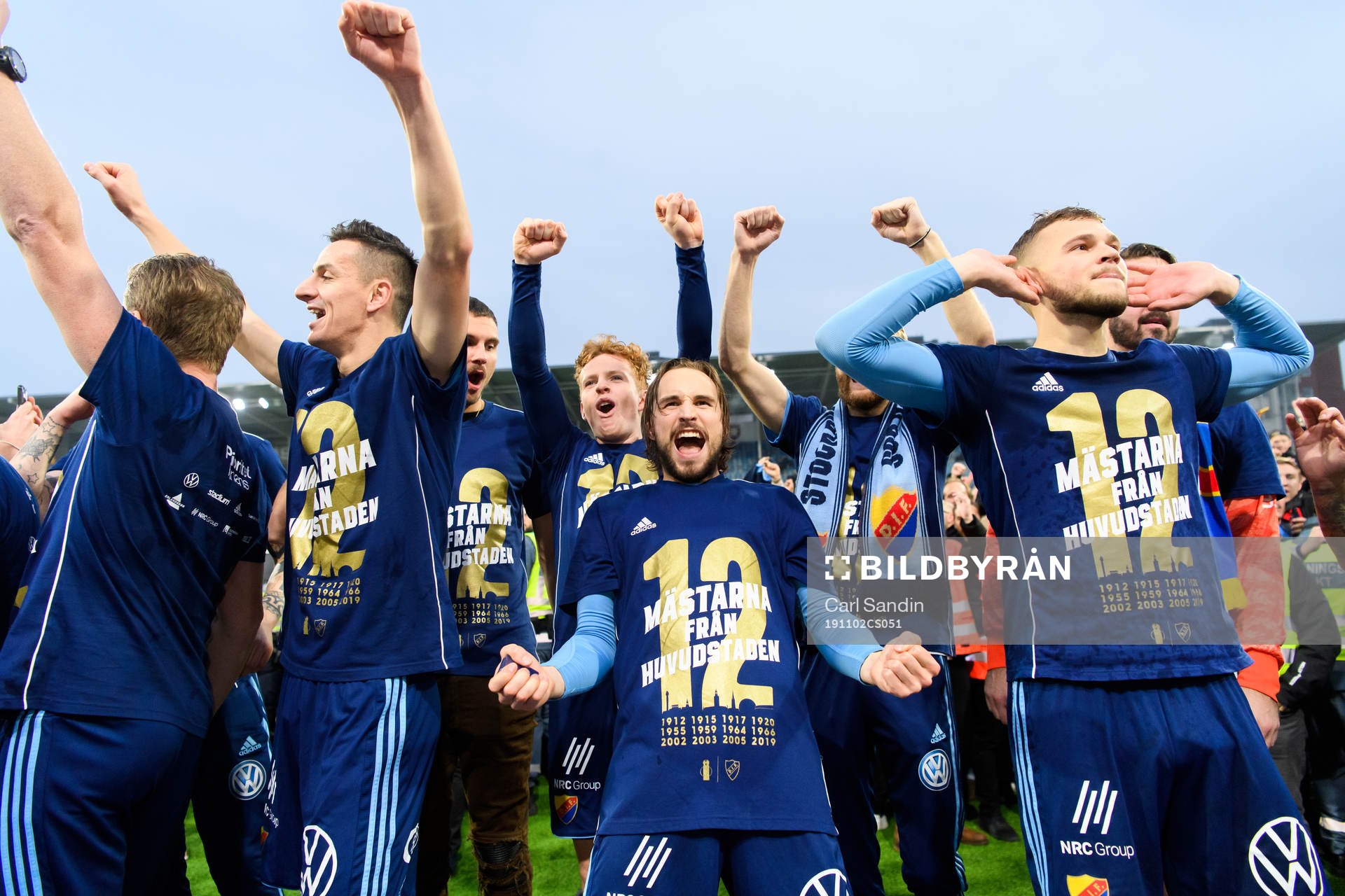Djurgårdens Kevin Walker jublar