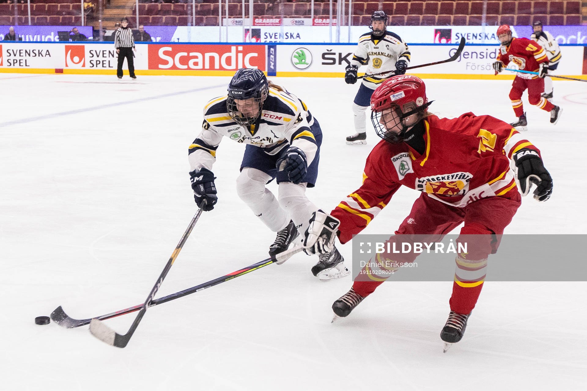 Ångermanlands Sofia Sohlin och SmålandsKajsa Karlsson