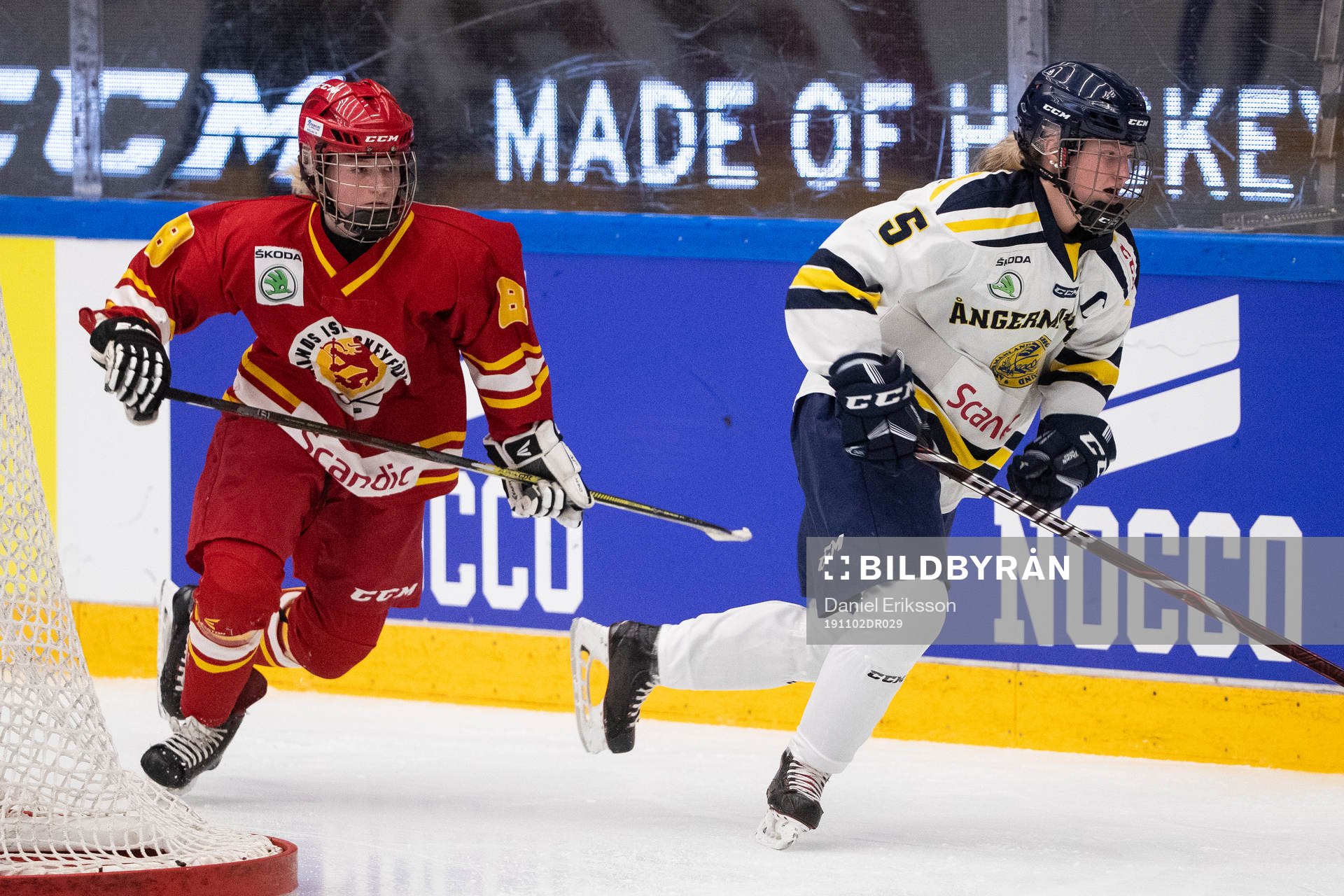 Smålands Hilda Svensson och Ångermanlands Anna Andresson