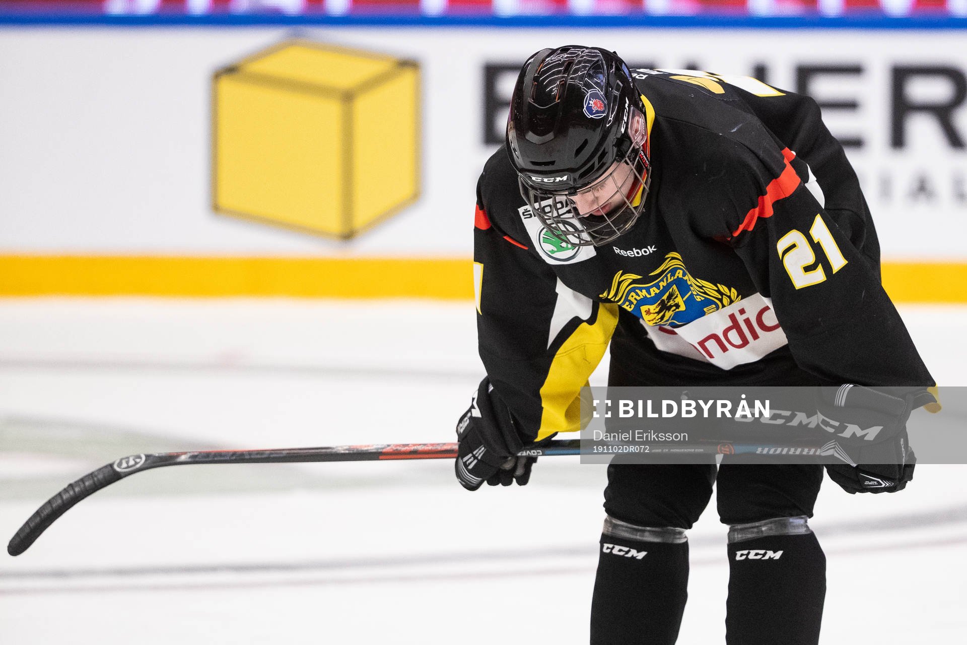 Södermanlands Jonathan Lekkerimäki deppar