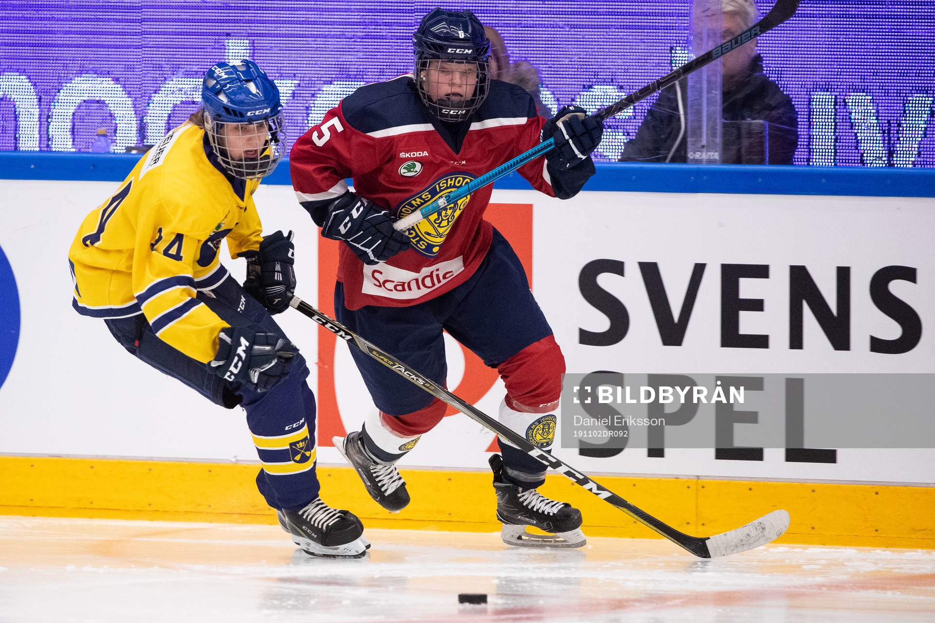 Dalarnas Ida Karlsson och Stockholms Astrid Lindeberg