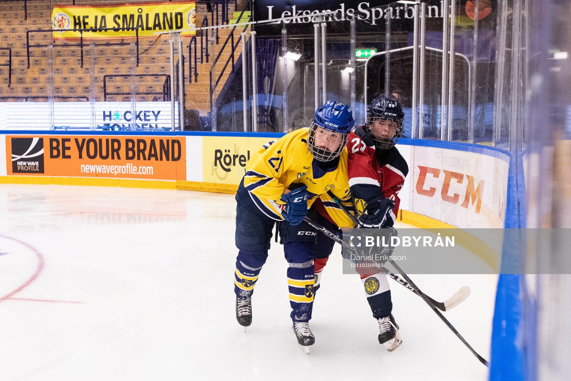 Dalarnas Nicole Hall och Stockholms Embla Åberg
