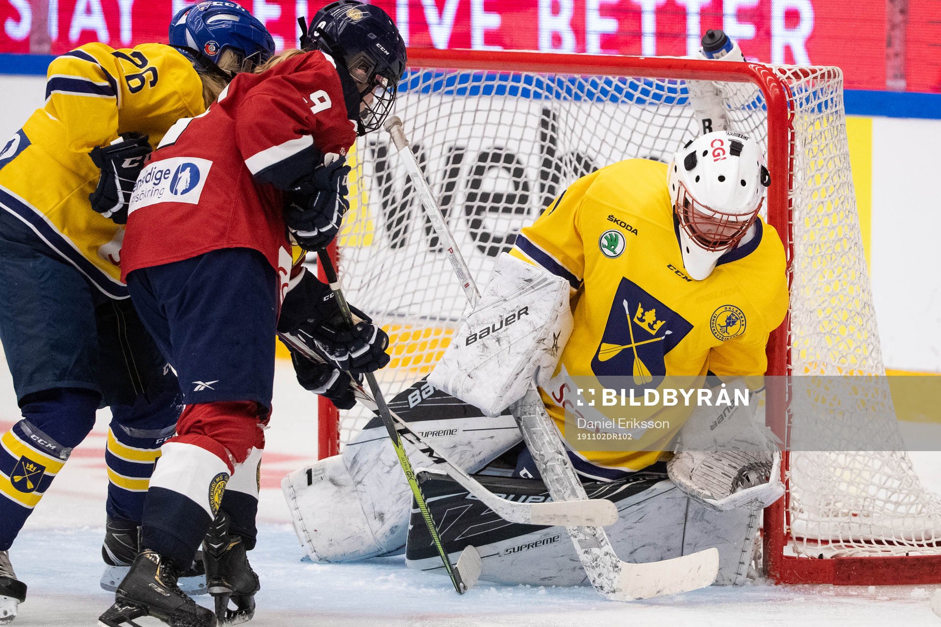 Dalarnas målvakt Emmy Nordström Åmark
