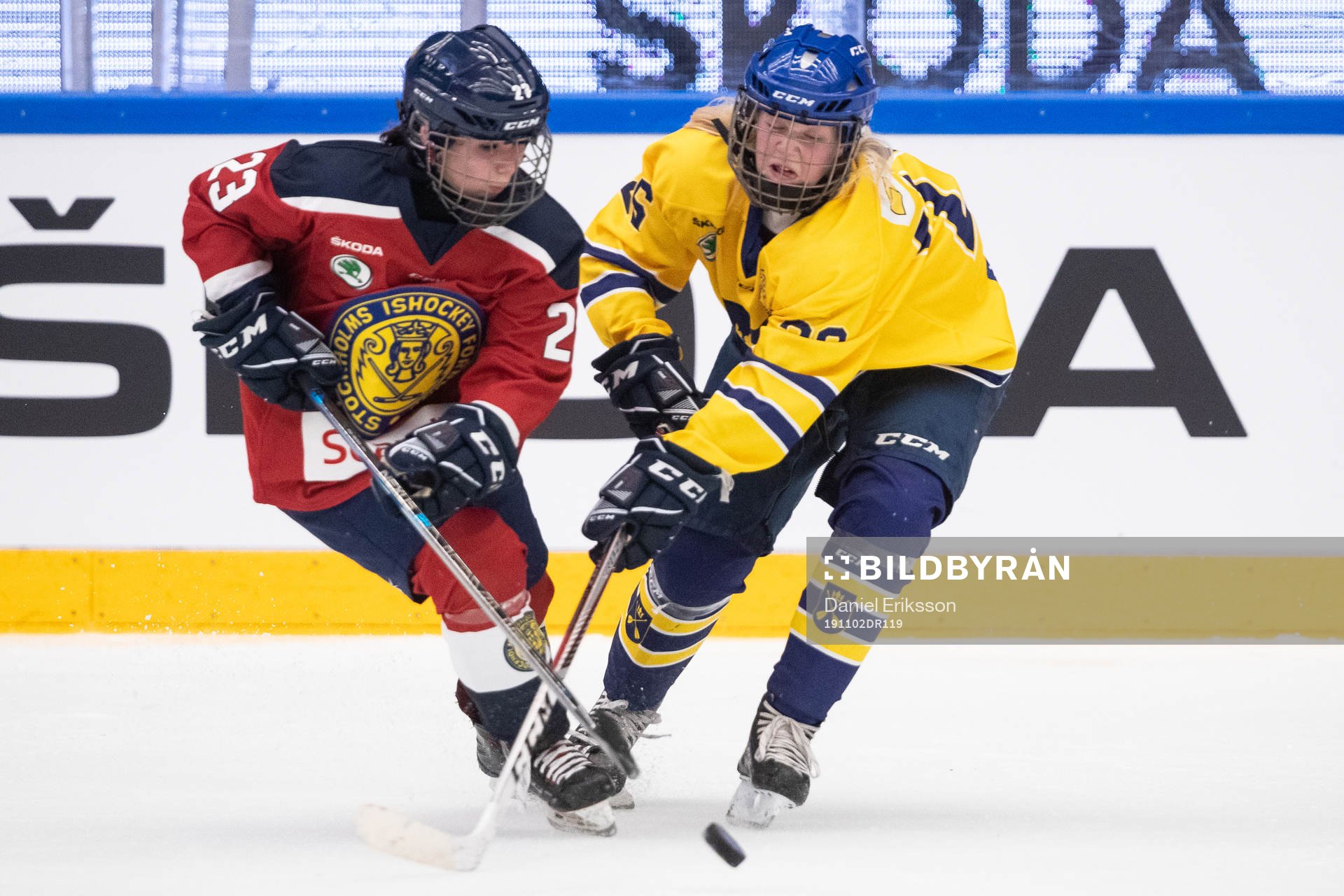 Stockholms Embla Åberg och Dalarnas Alva Ullbors
