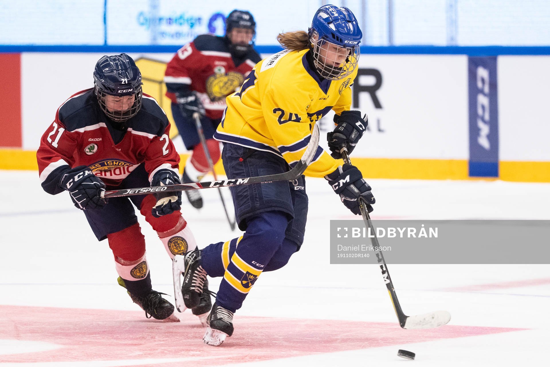 Dalarnas Ida Karlsson och Stockholms Julia Perjus