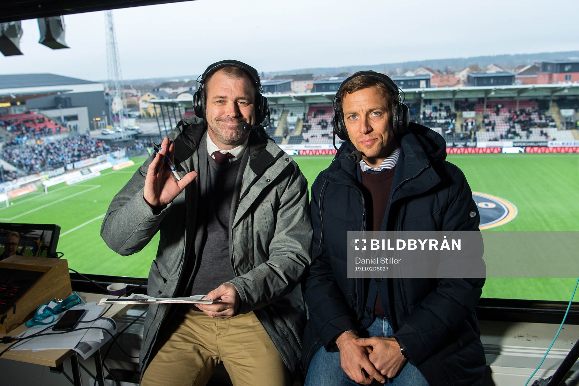 Cmores Daniel Kristiansson och Erik Edman