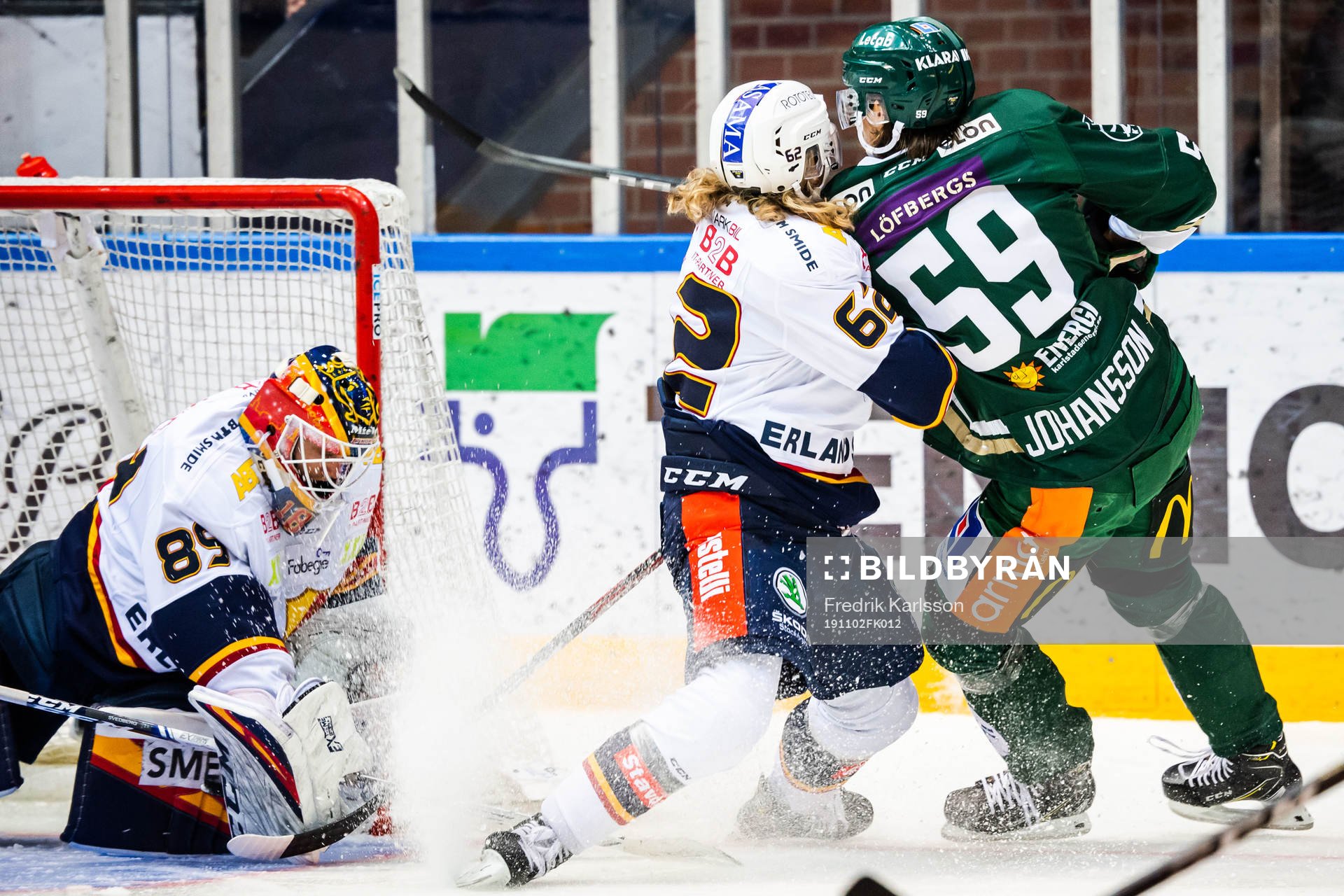 Djurgårdens målvakt Niklas Svedberg
