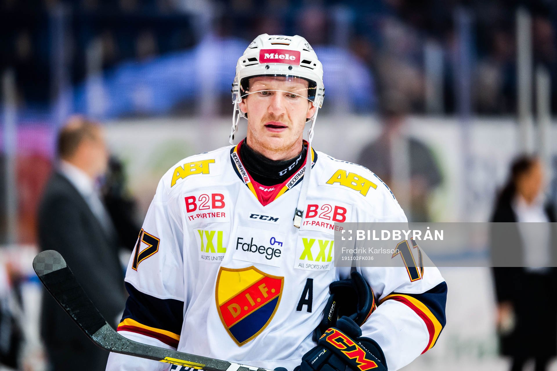 Djurgårdens Henrik Eriksson deppar