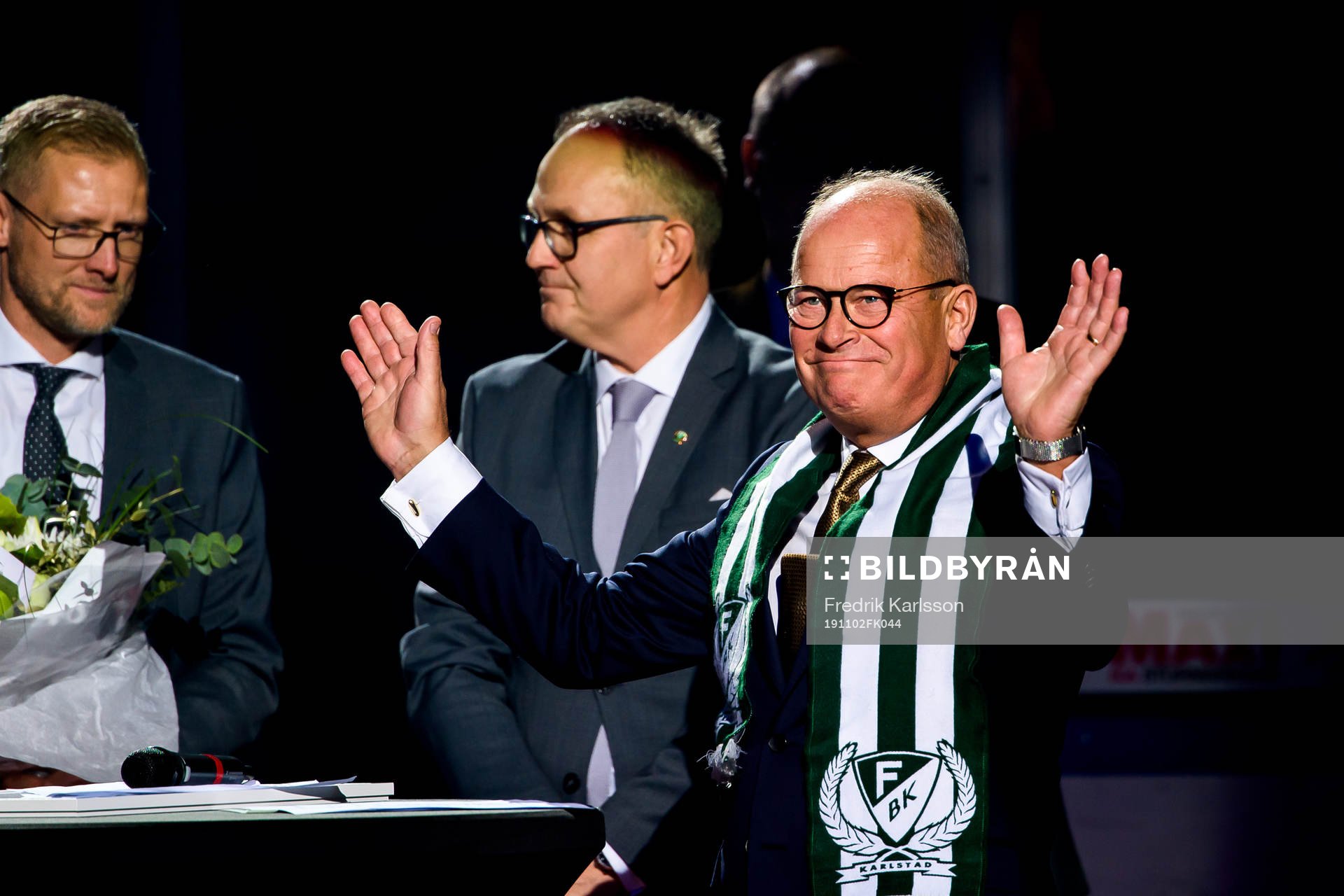 Före detta ordföranden i Färjestad BK Sture Emanuelsson