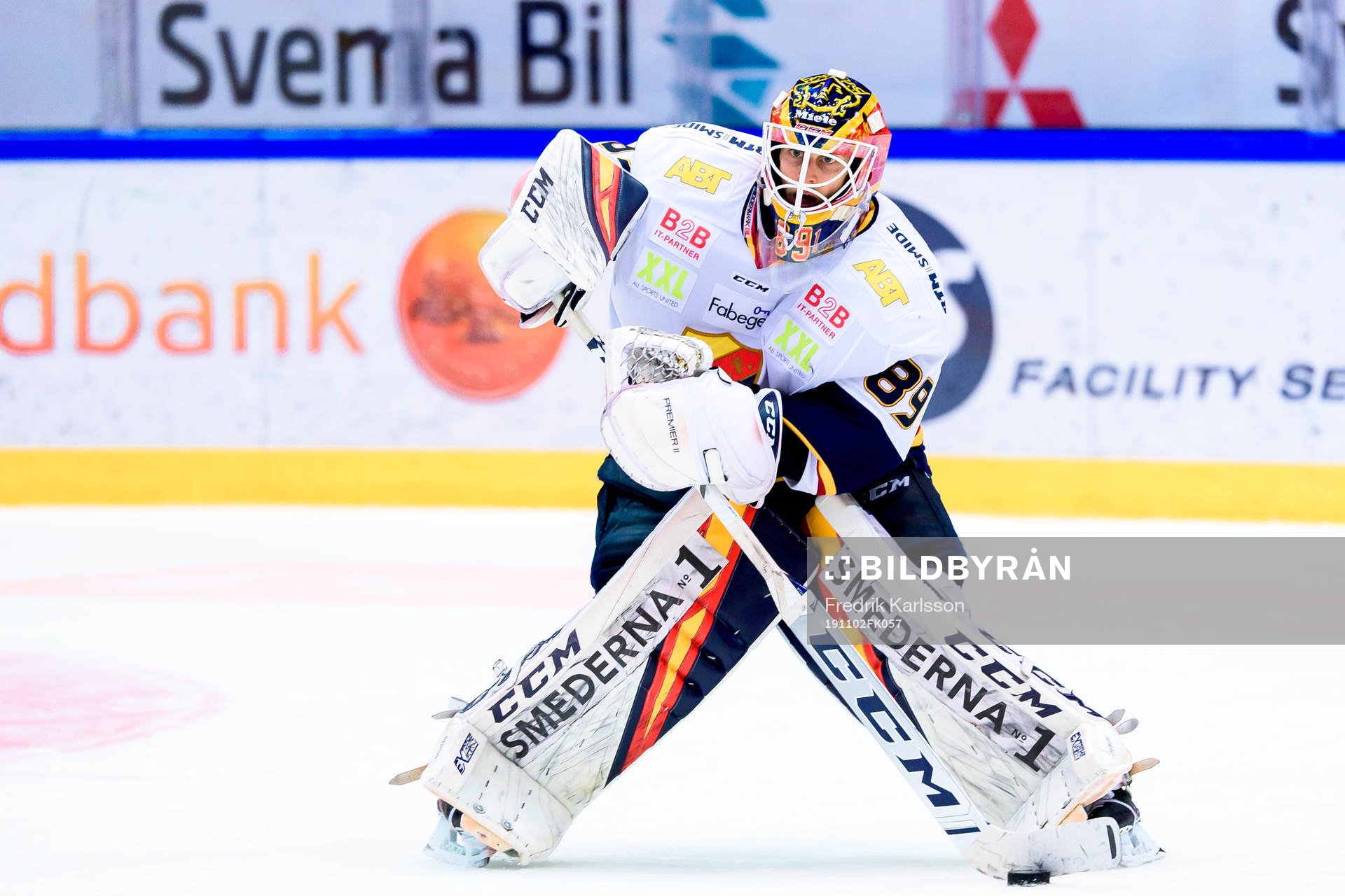Djurgårdens målvakt Niklas Svedberg