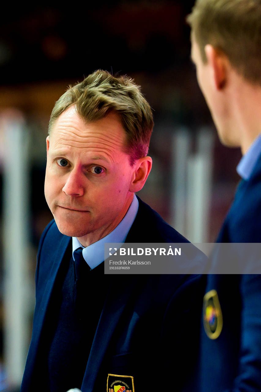 Djurgårdens tränare Robert Ohlsson