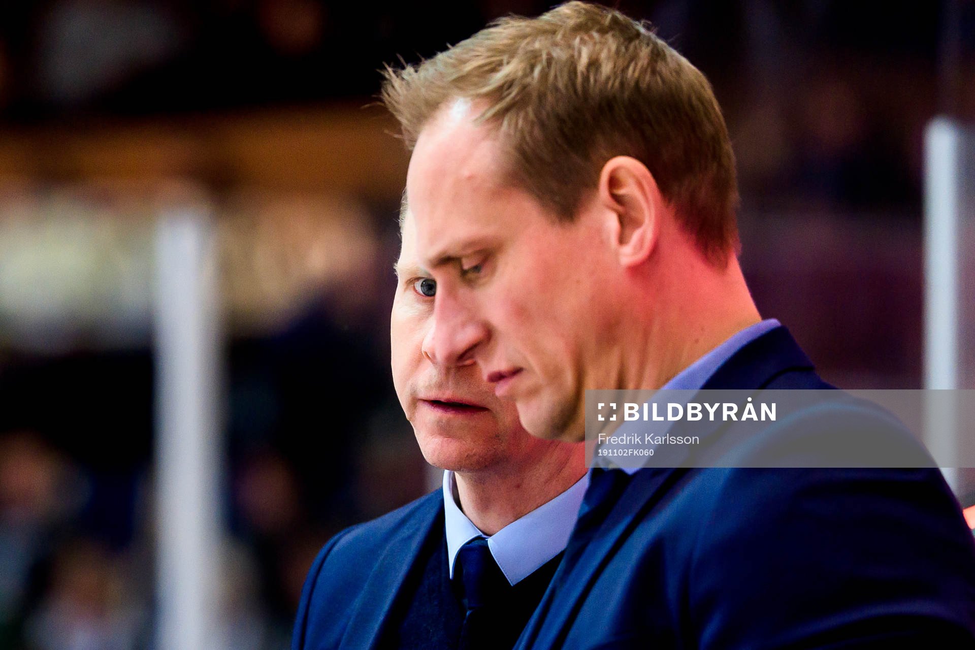 Djurgårdens tränare Robert Ohlsson och assisterande