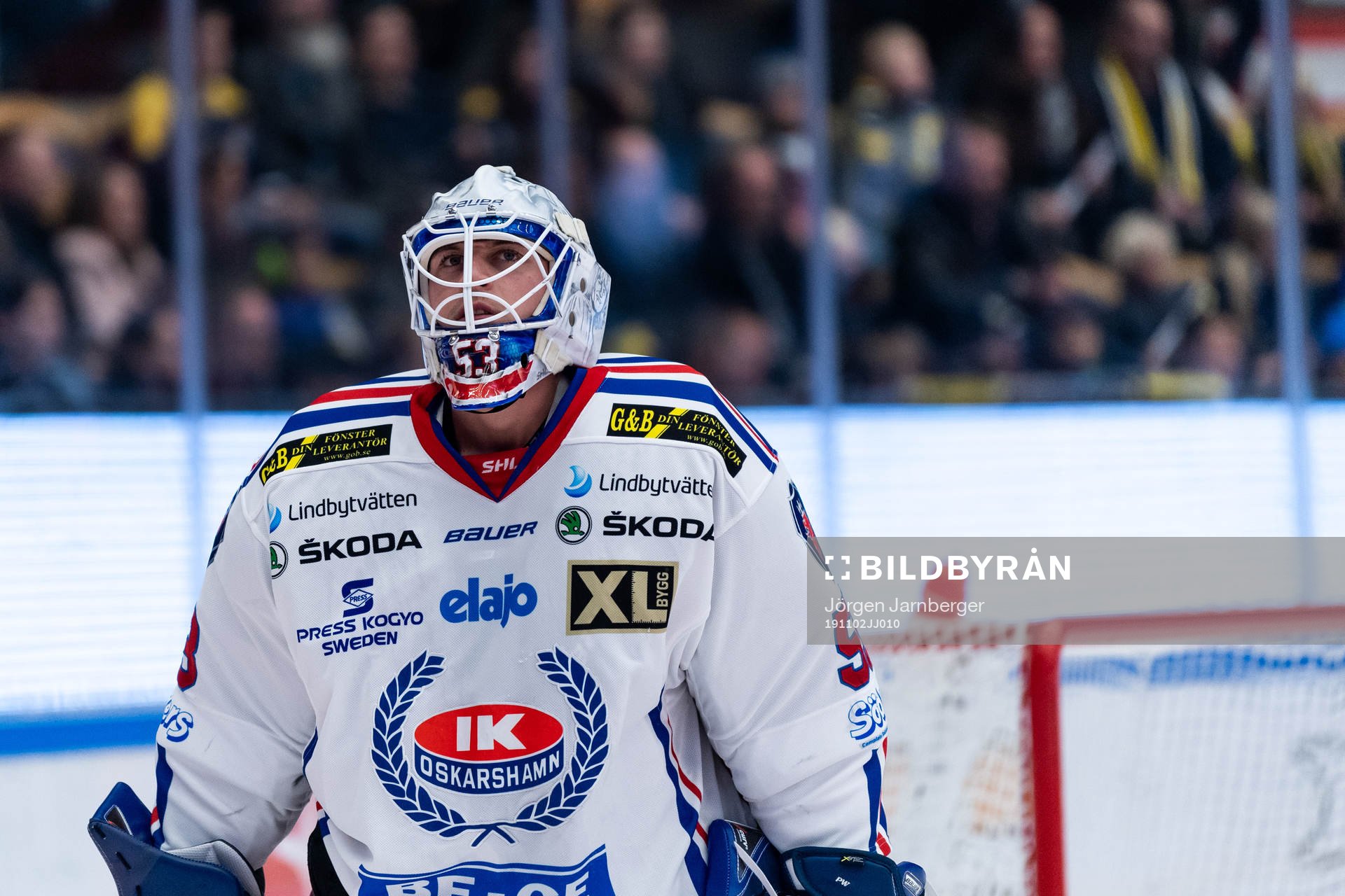 Oskarshamns målvakt Fredrik Pettersson-Wentzel deppar