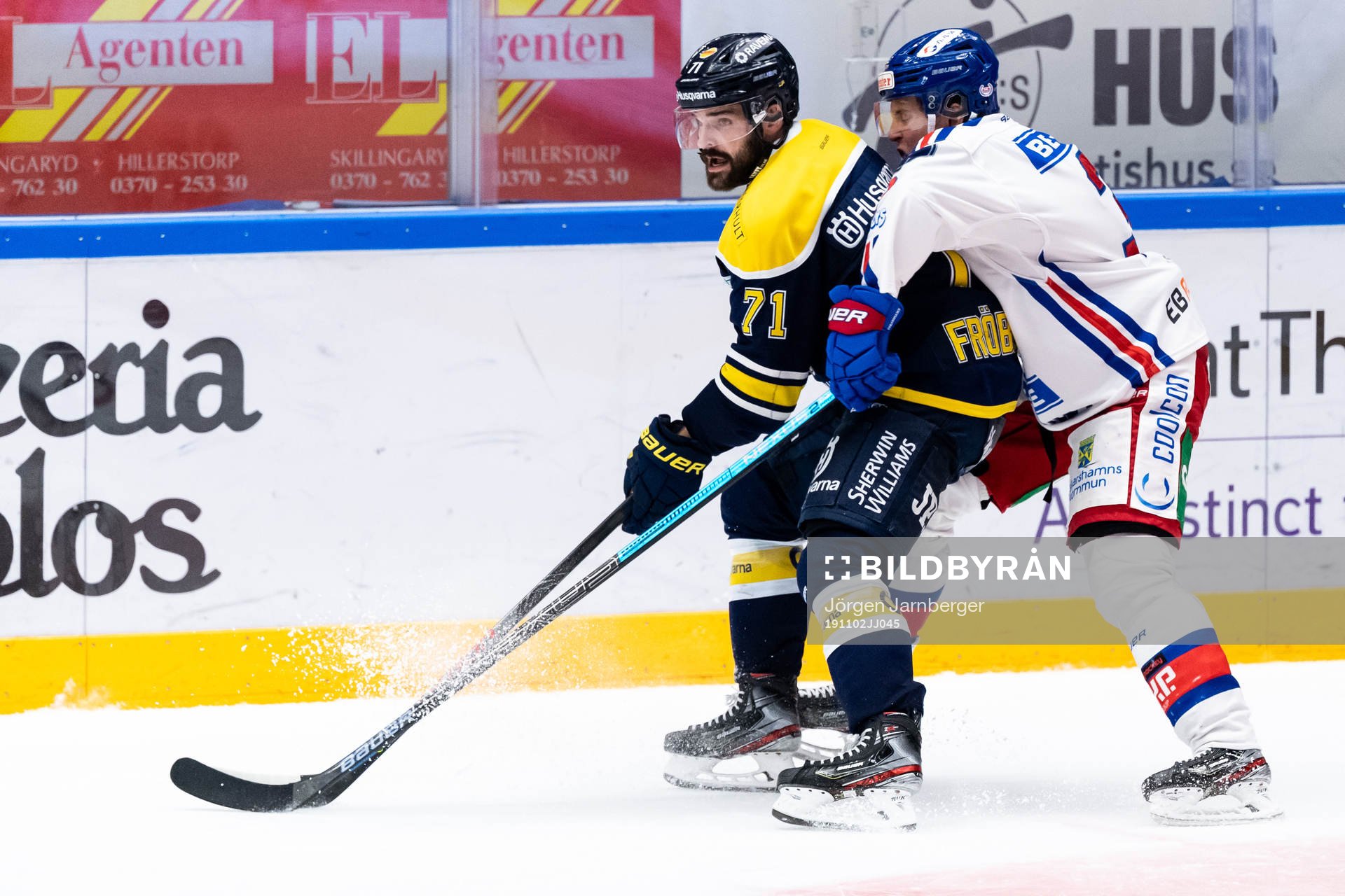 s Linus Fröberg och Oskarshamns Pontus Näsén