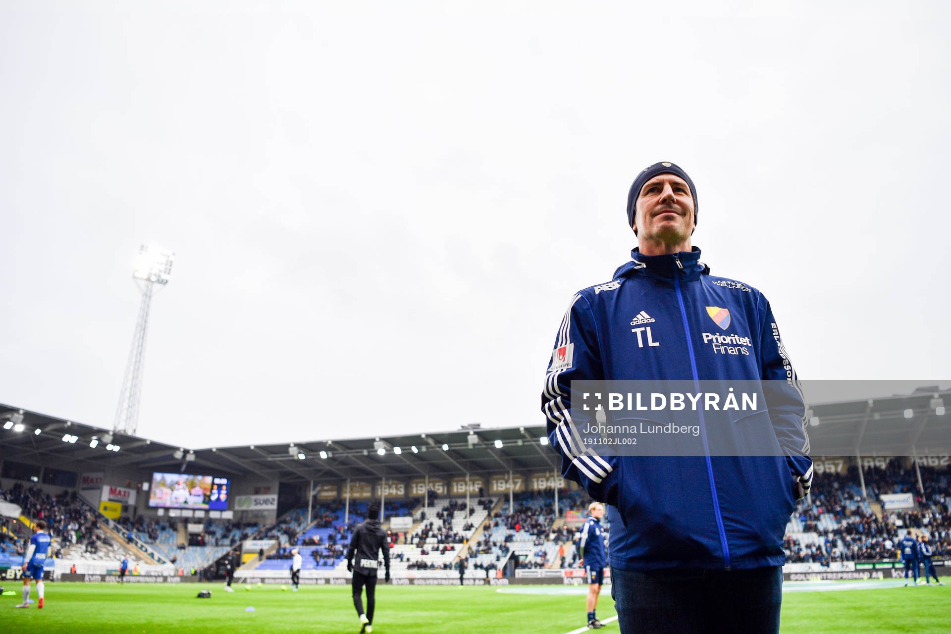 Djurgårdens tränare Thomas Lagerlöf