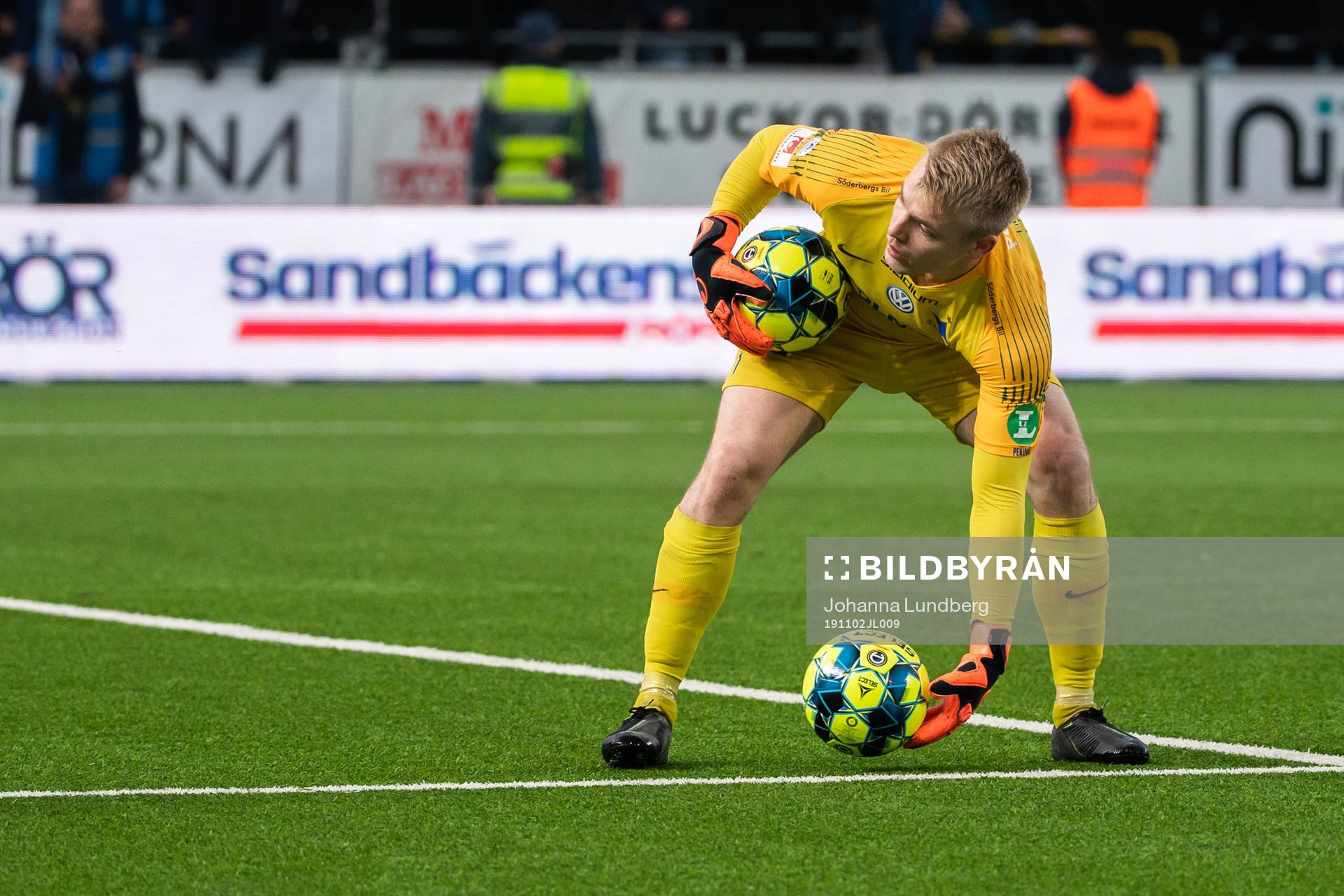 IFK Norrköpings målvakt Isak Pettersson
