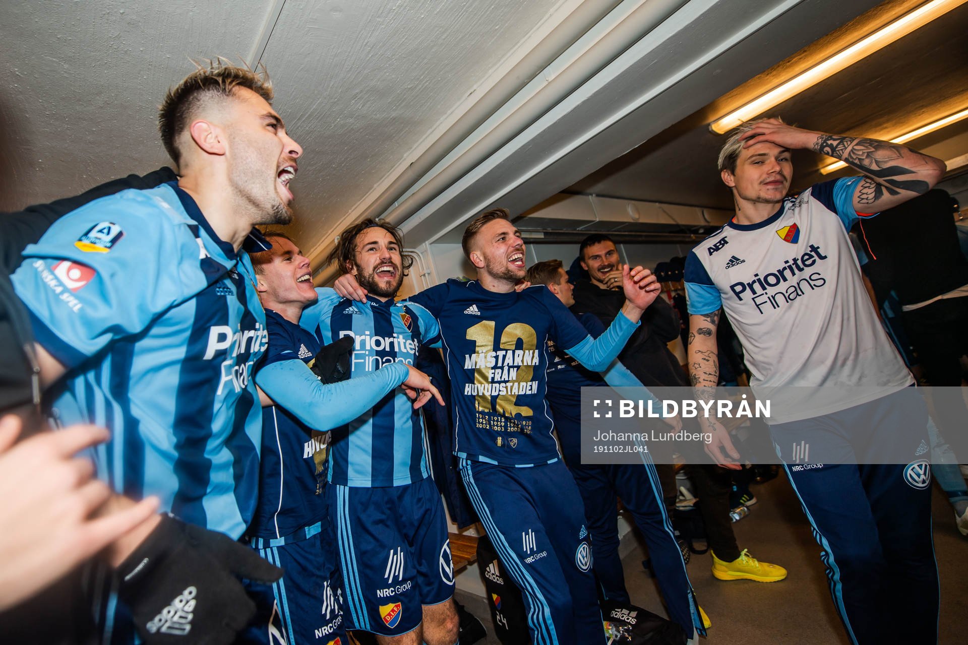 Djurgårdens Astrit Ajdarevic, Elliot Käck och Kevin