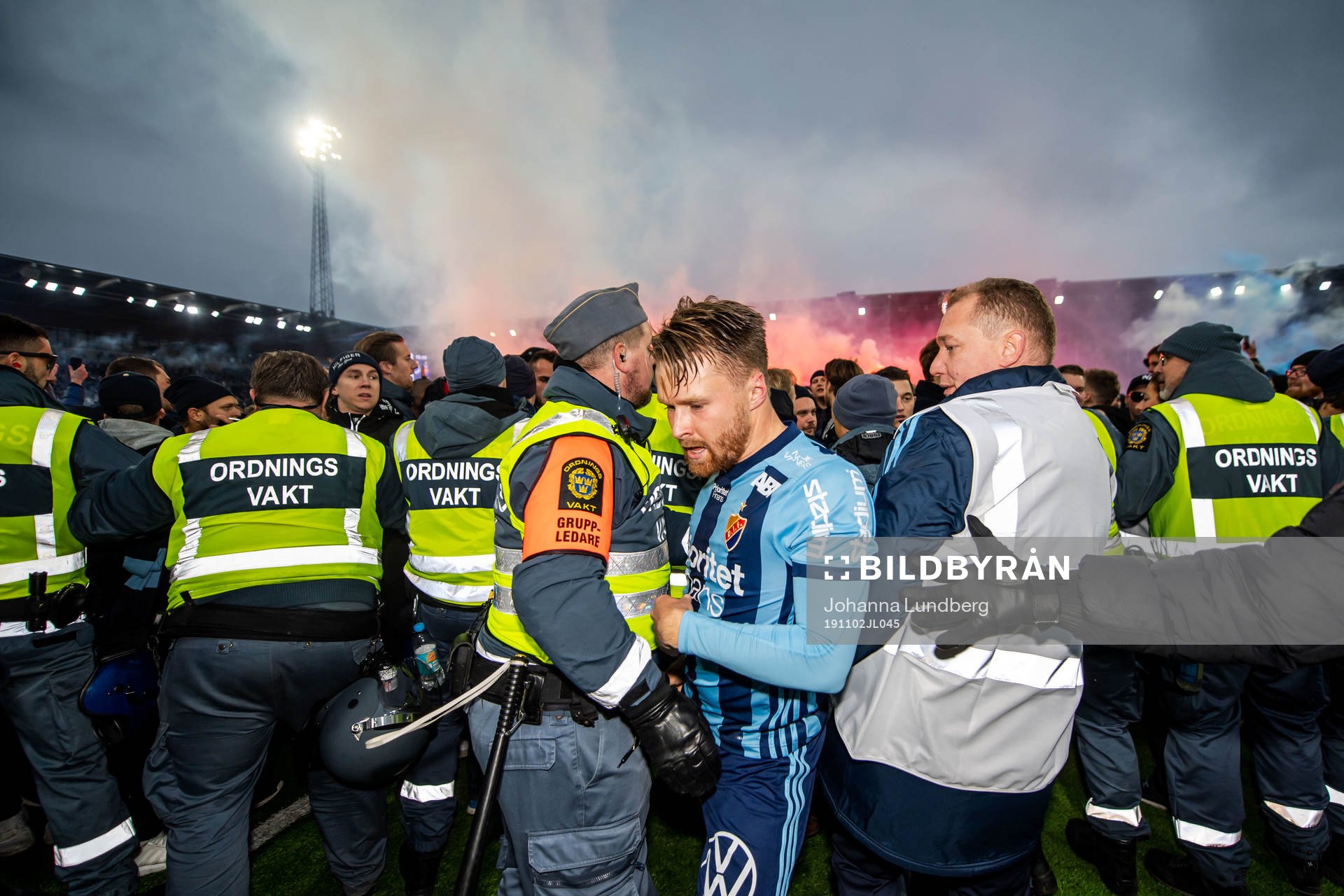 Djurgårdens Jacob Une Larsson jublar