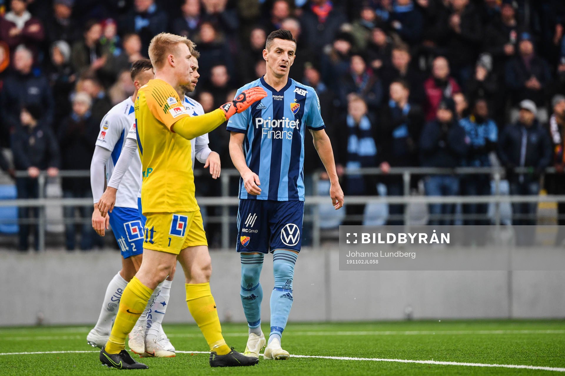 Djurgårdens Haris Radetinac deppar