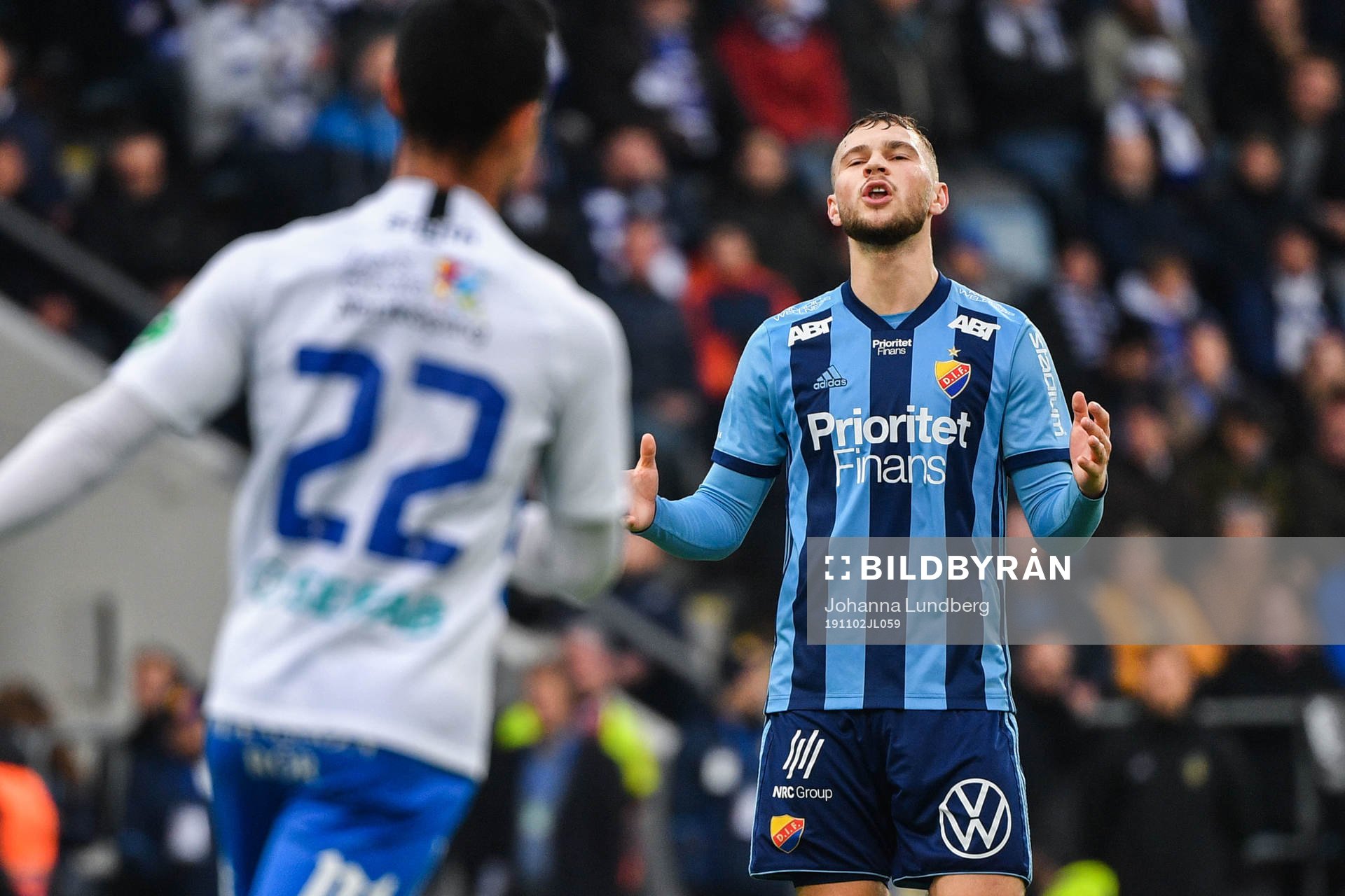 Djurgårdens Jesper Karlström deppar