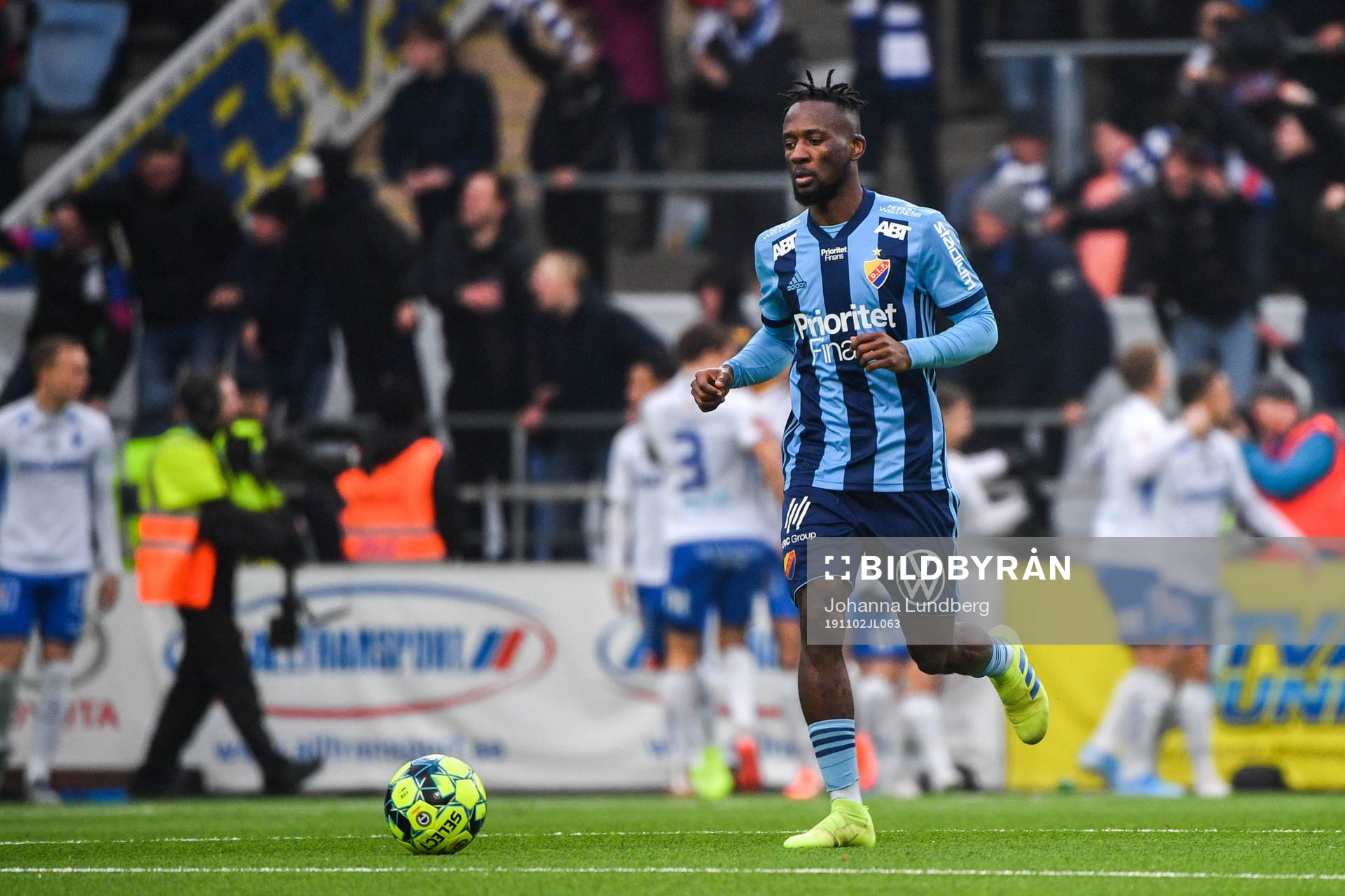 Djurgårdens Mohamed Buya Turay deppar