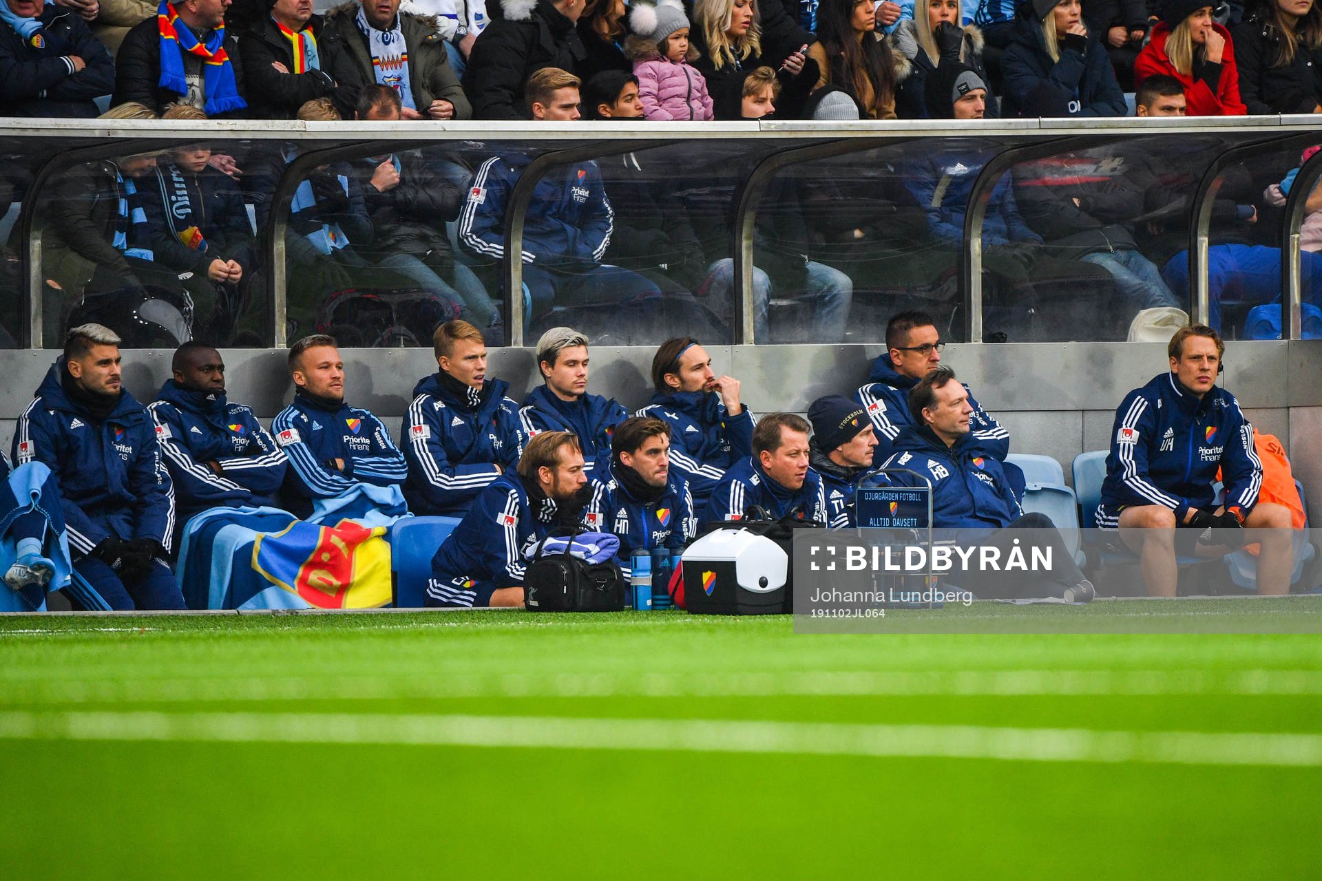 Djurgårdens avbytare deppar