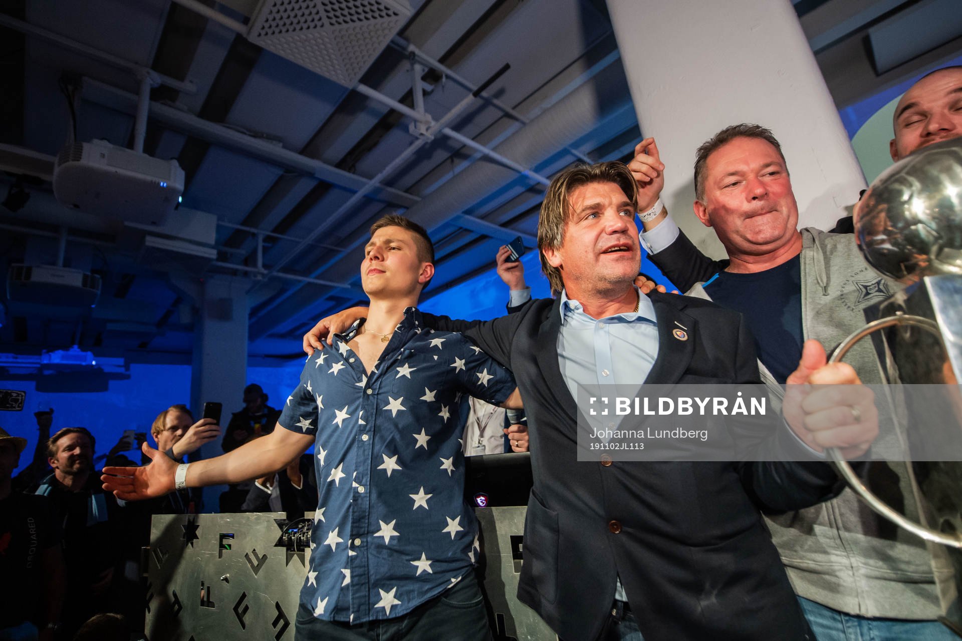 Sportchef Bosse Andersson och VD Henrik Berggren