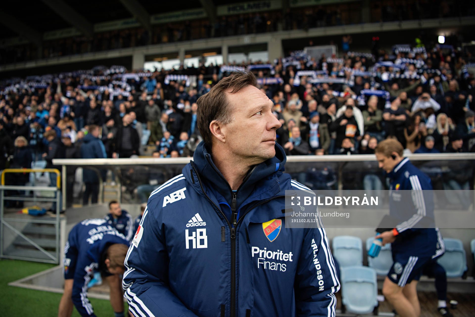 Djurgårdens tränare Kim Bergstrand