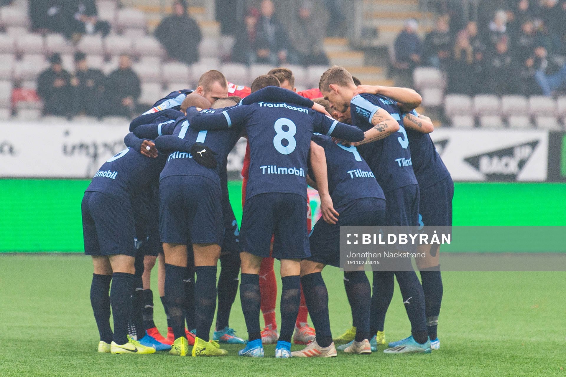Malmö FFs spelare samlas