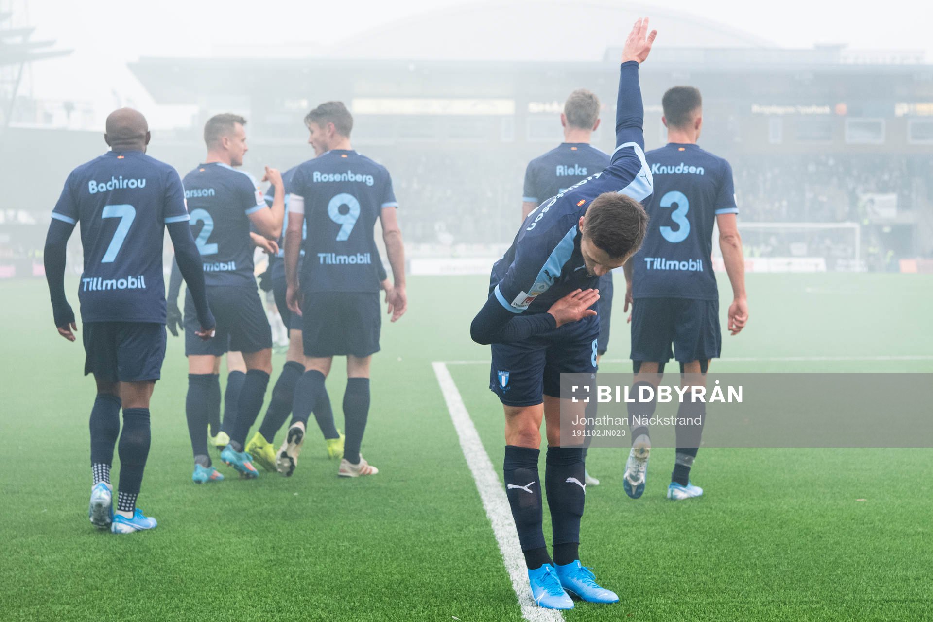 Malmö FFs Arnór Traustason jublar