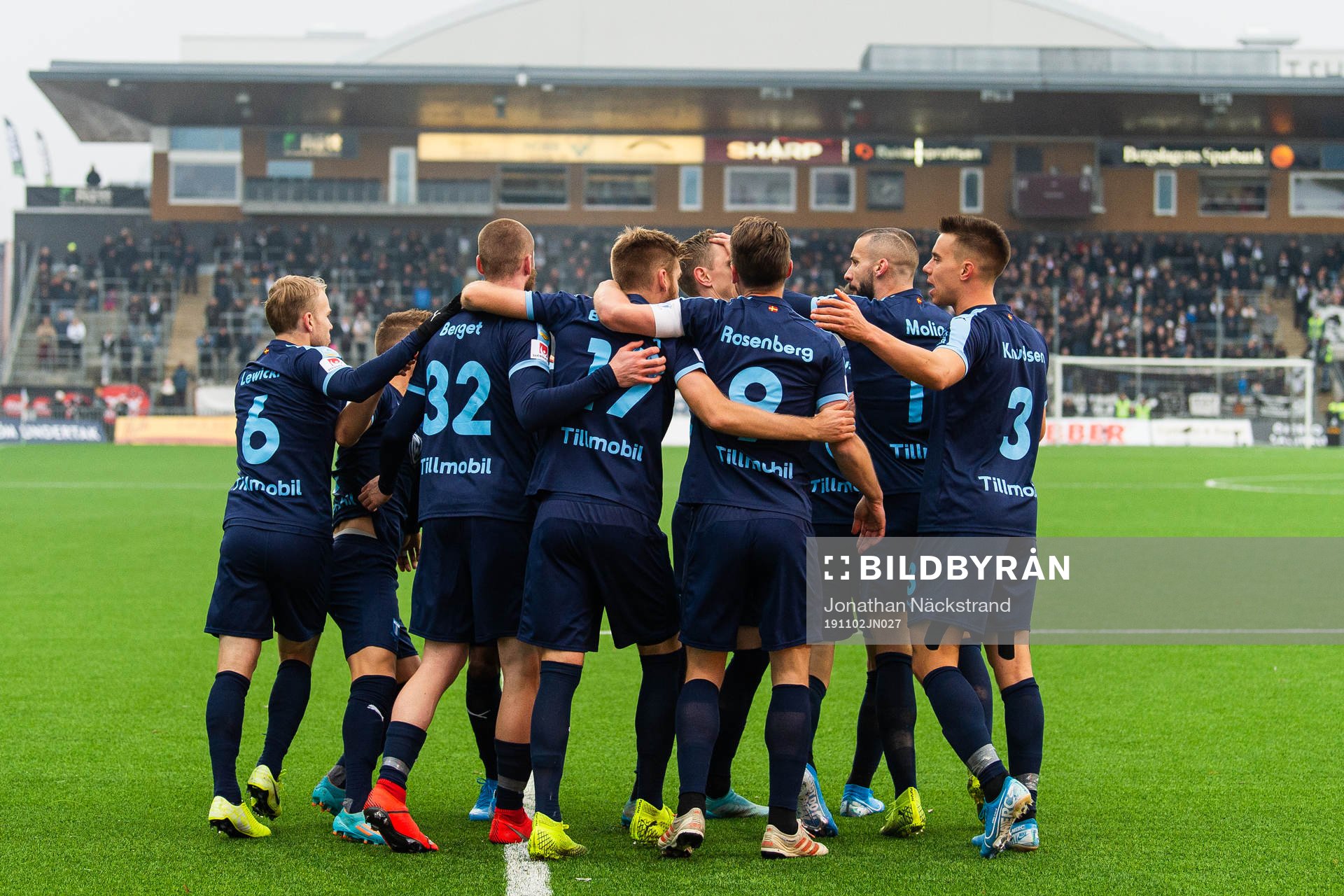 Malmö FFs Rasmus Bengtsson jublar