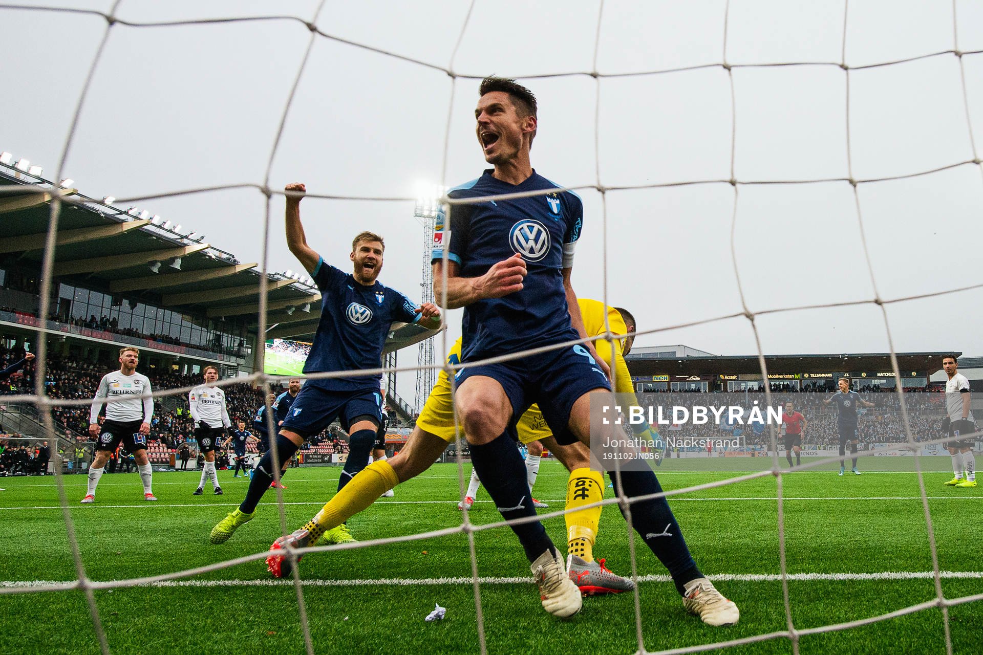 Malmö FFs Markus Rosenberg jublar