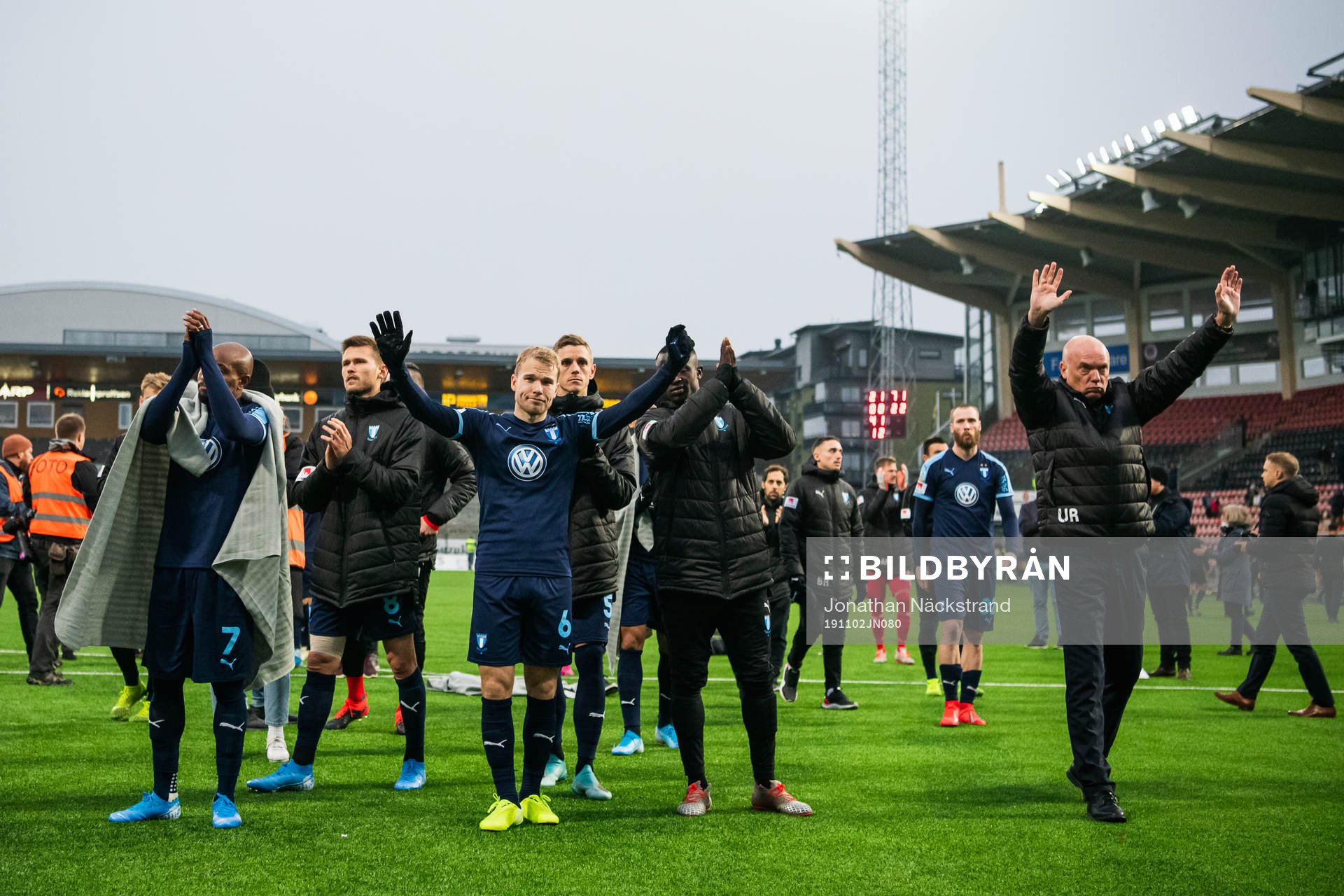 Malmö FFs spelare deppar