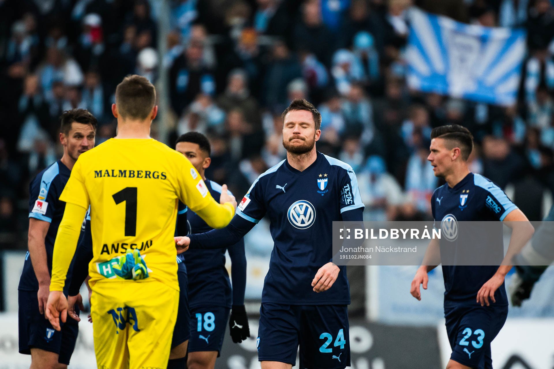 Malmö FFs spelare deppar