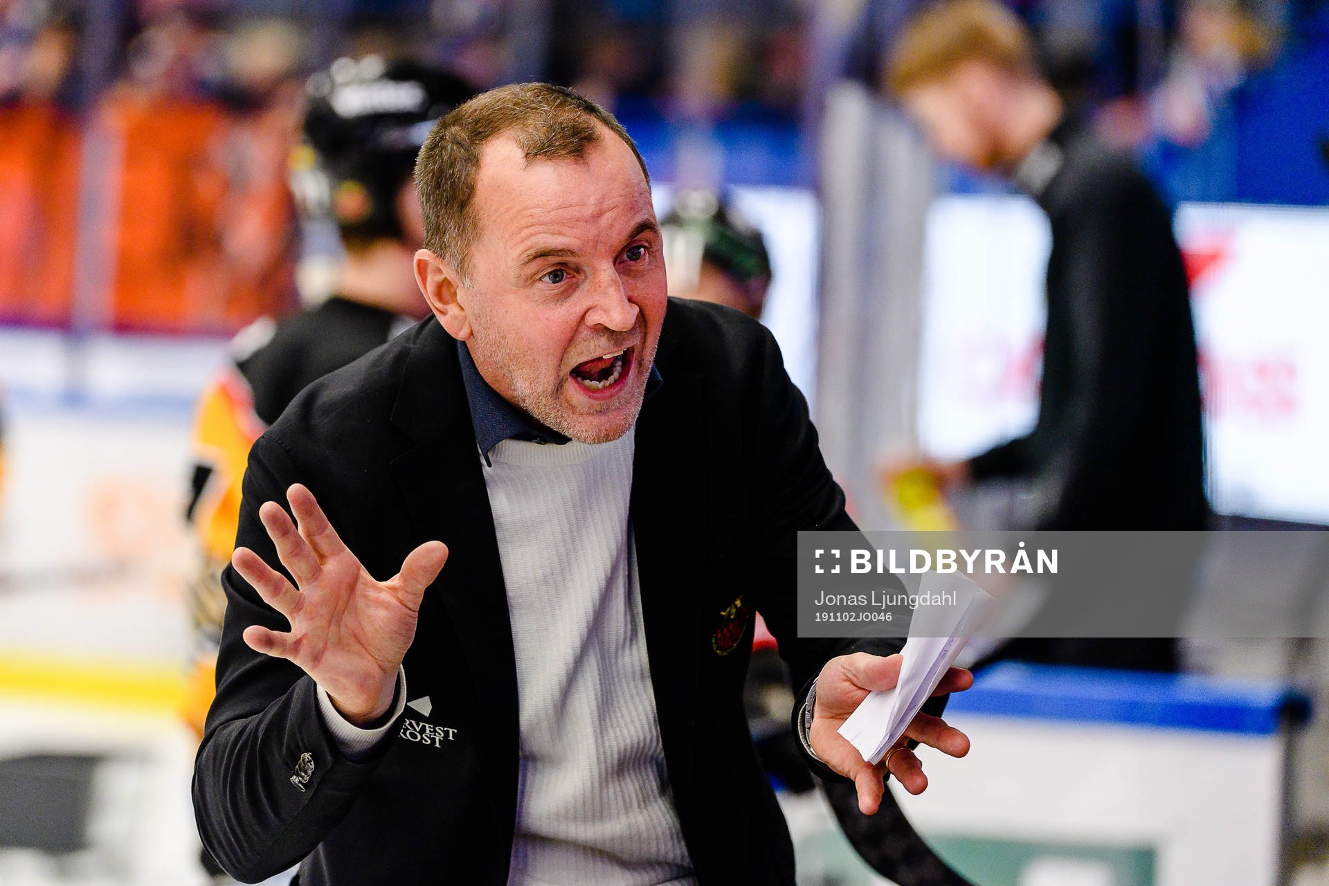 Luleås tränare Thomas Berglund