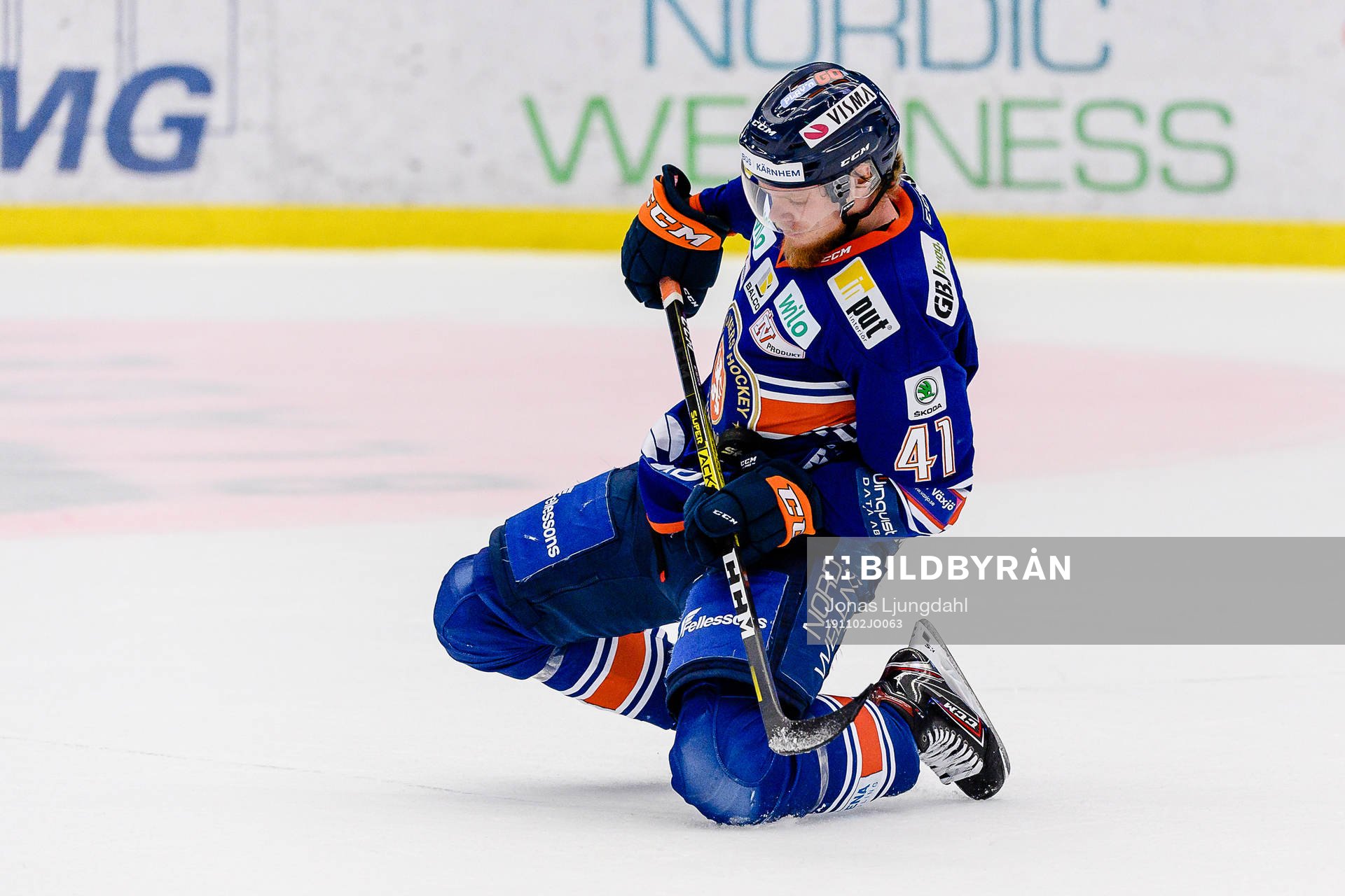 Växjös Ludvig Nilsson täcker skott