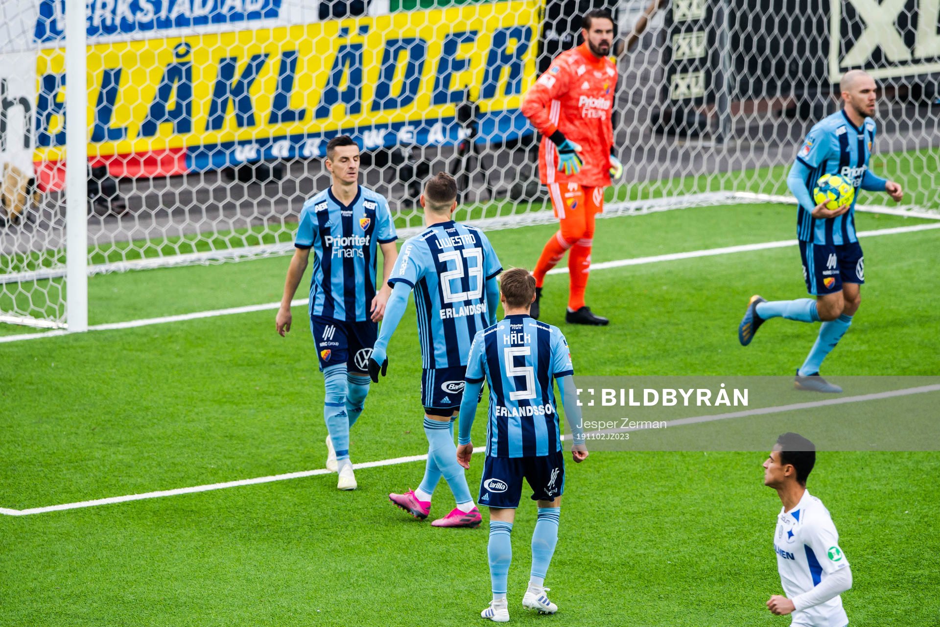 Djurgårdens Haris Radetinac, Fredrik Ulvestad, målvakt