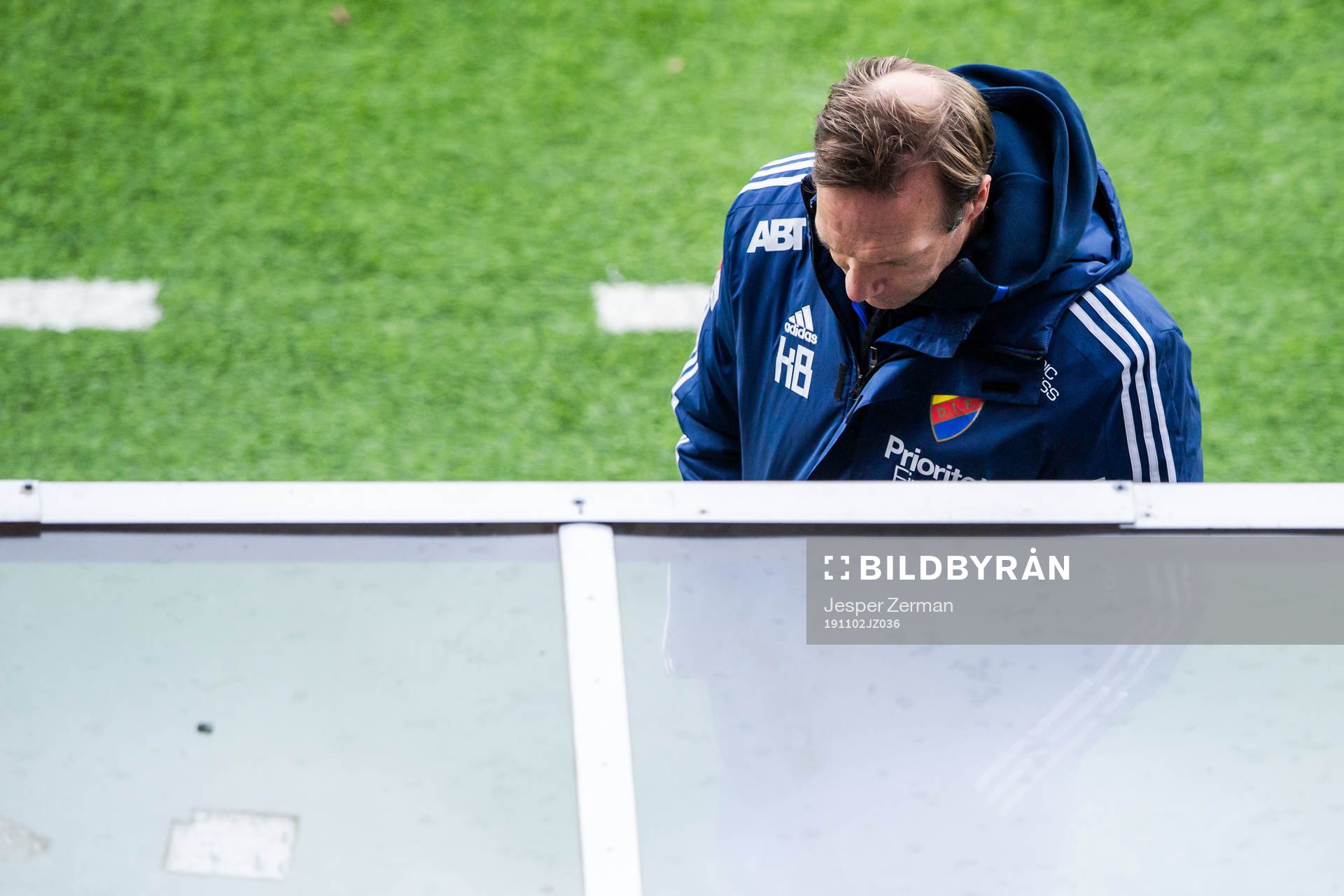 Djurgårdens tränare Kim Bergstrand deppar