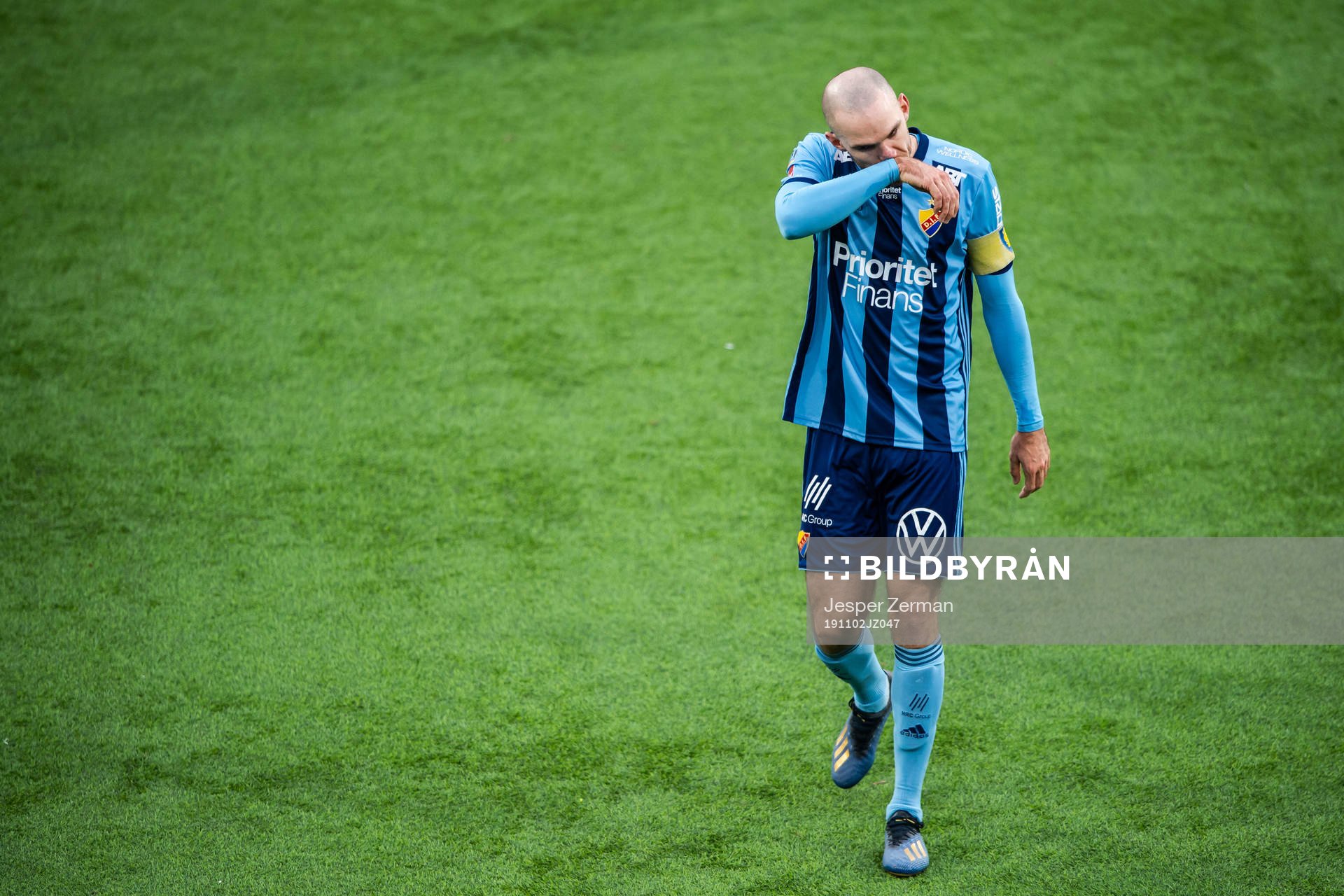 Djurgårdens Marcus Danielson deppar