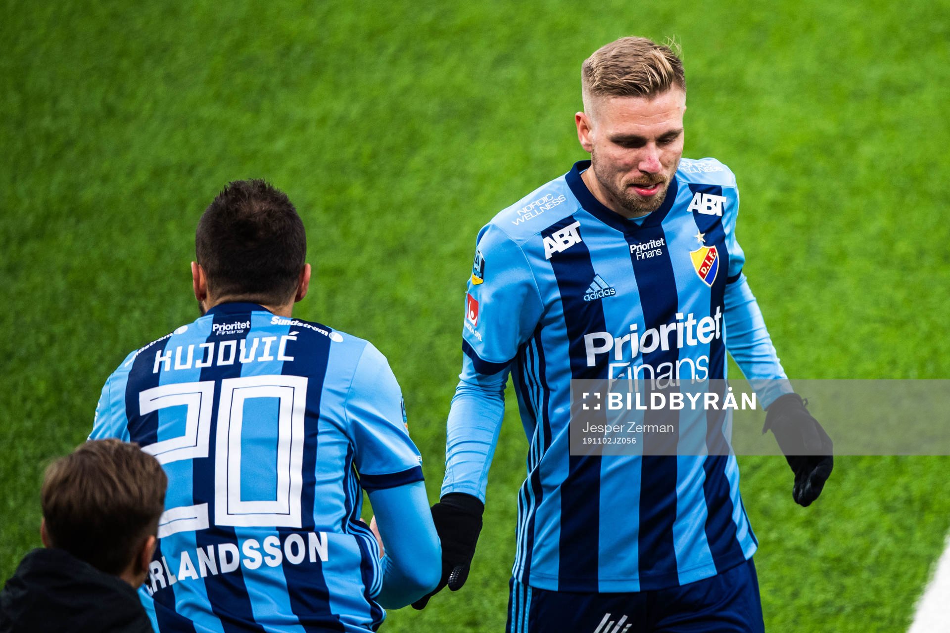 Djurgårdens Jonathan Ring byter med Emir Kujovic
