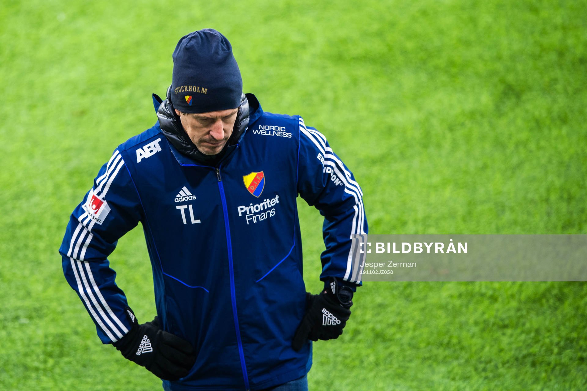 Djurgårdens tränare Thomas Lagerlöf