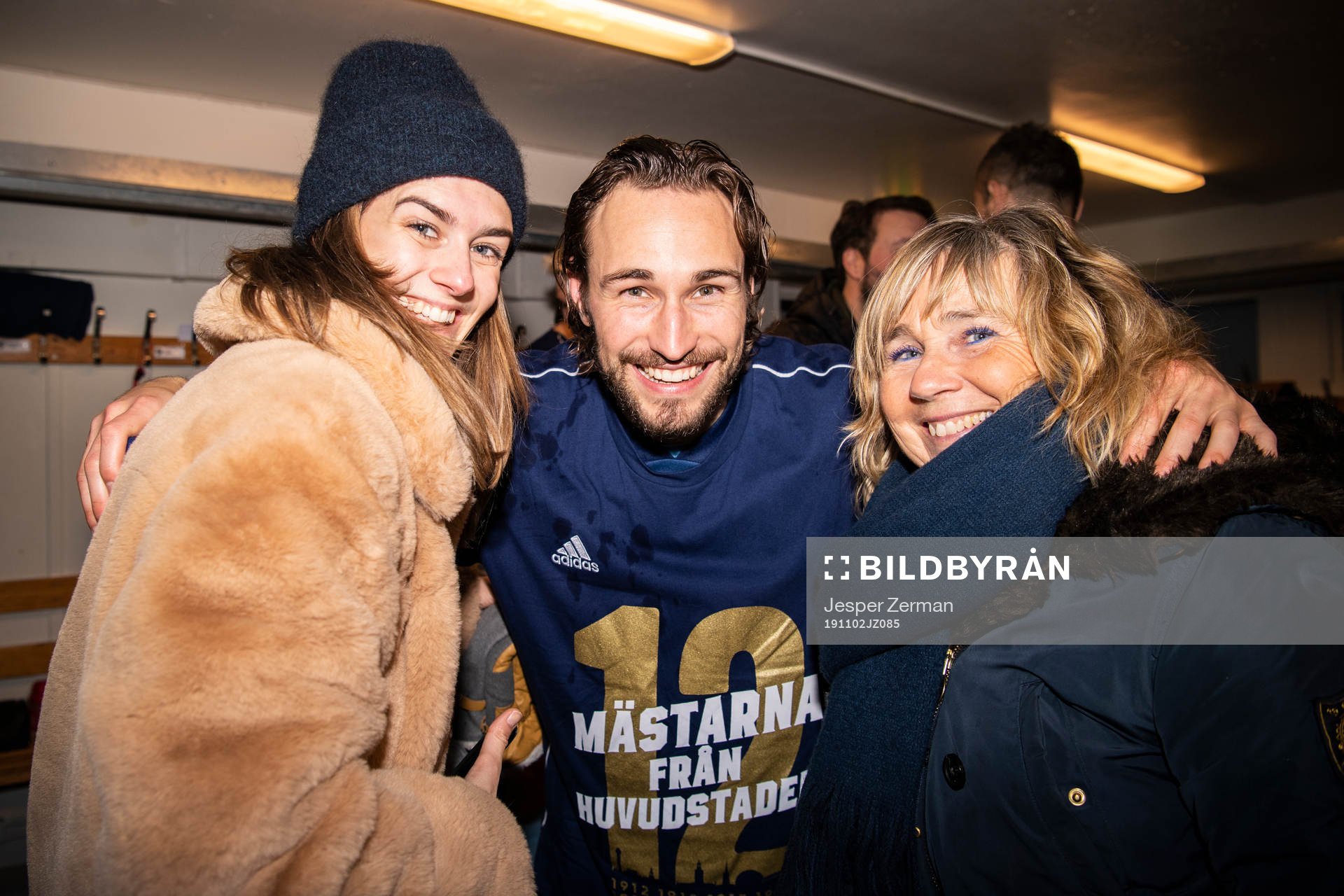Djurgårdens Kevin Walker jublar