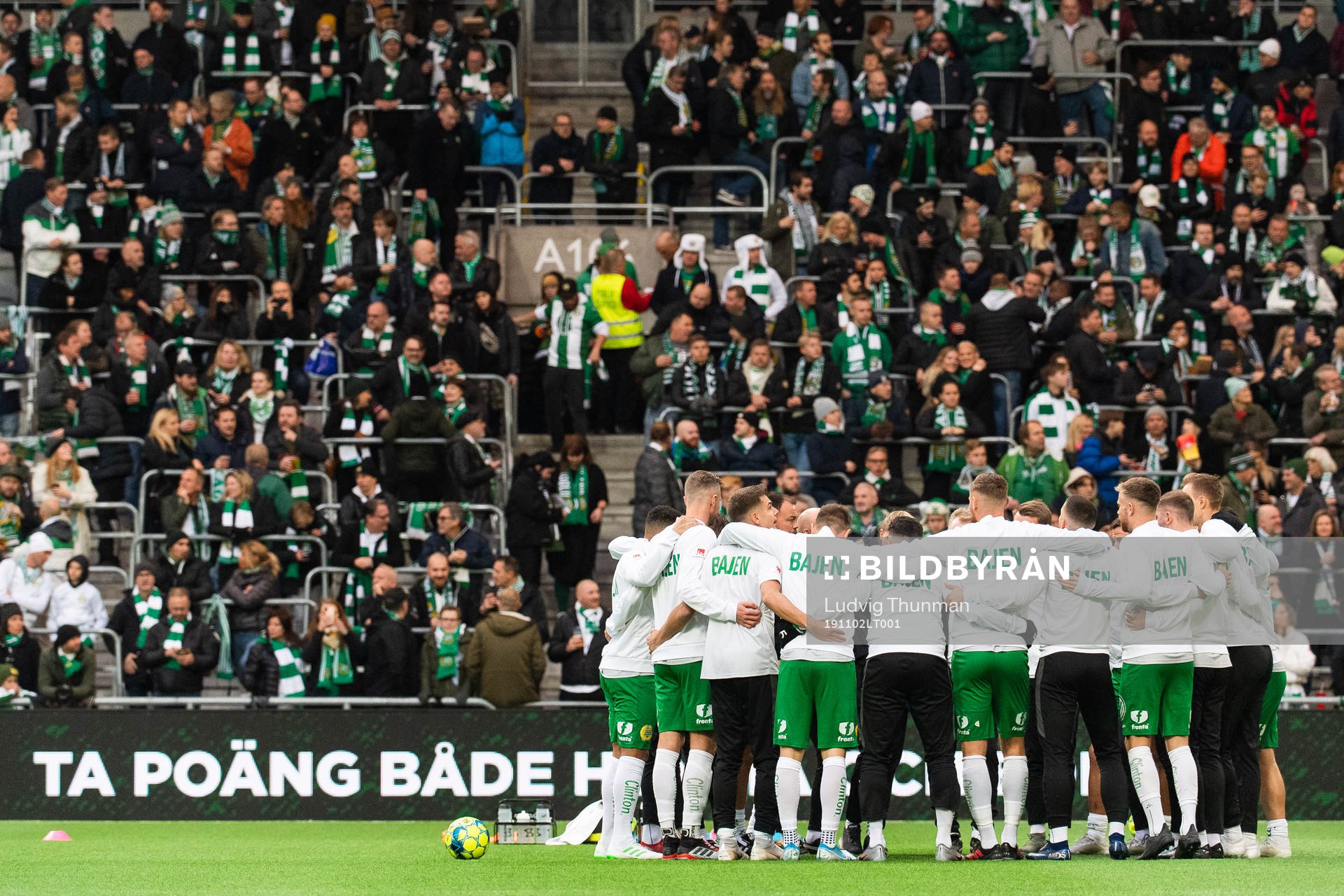 Hammarbys spelare samlade