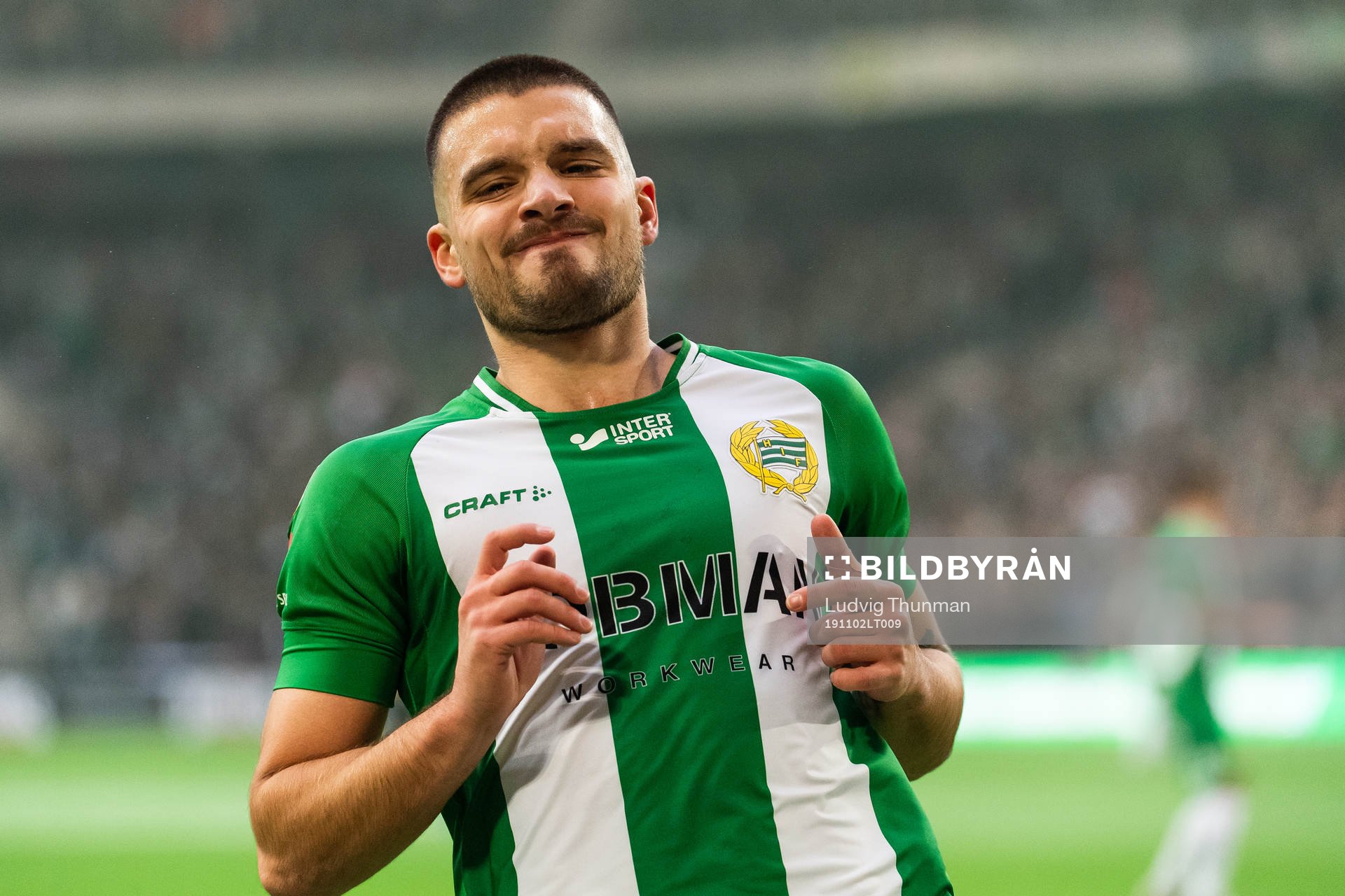 Hammarbys Vladimir Rodic deppar
