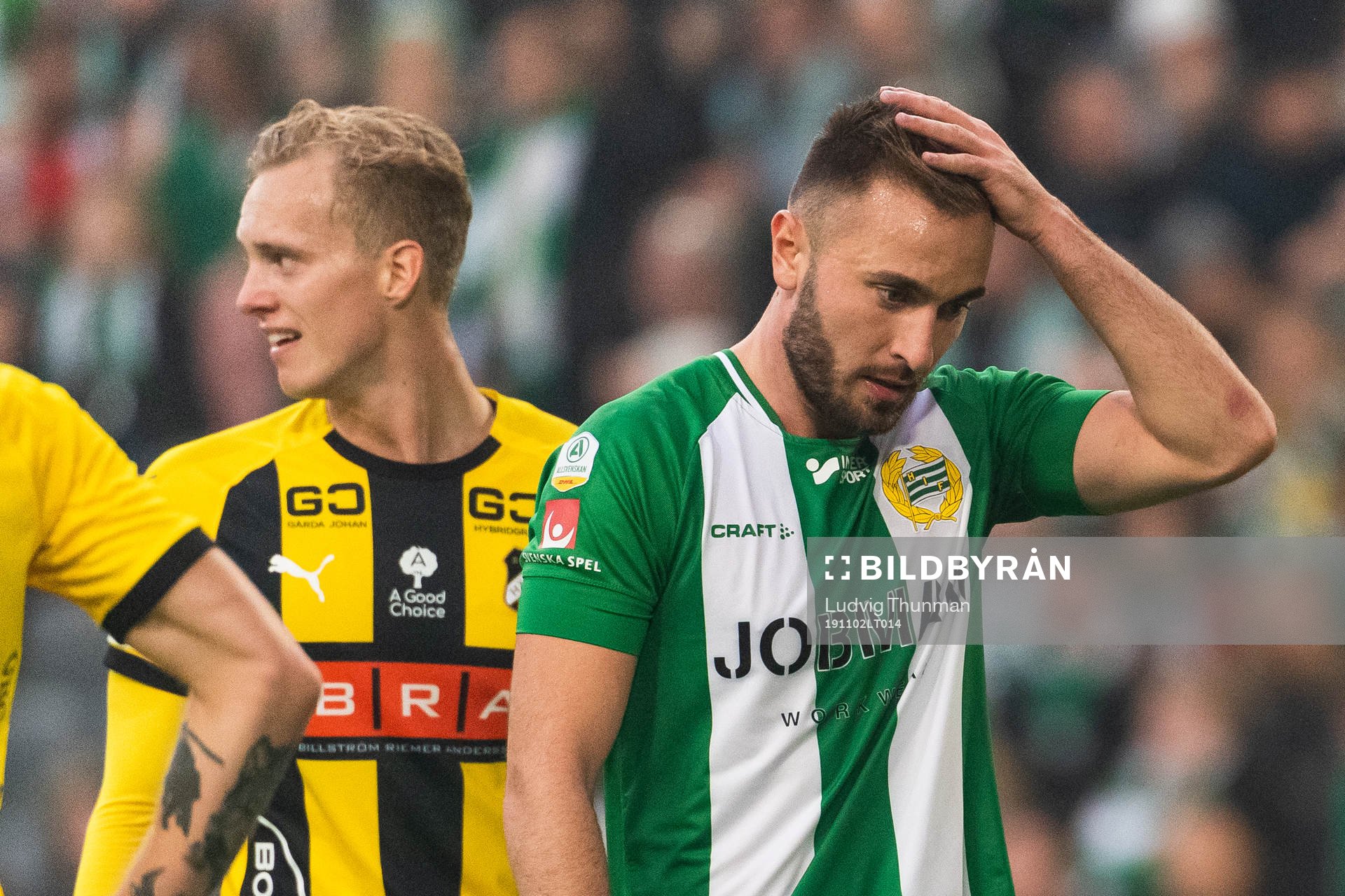 Hammarbys Muamer Tankovic deppar