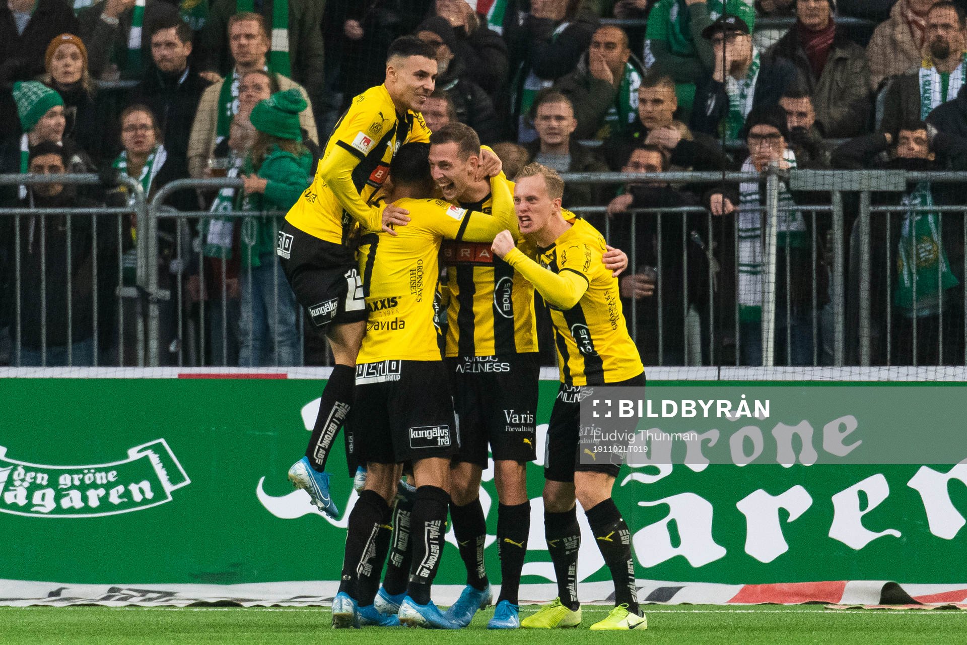 Häckens Gustaf Nilsson jublar